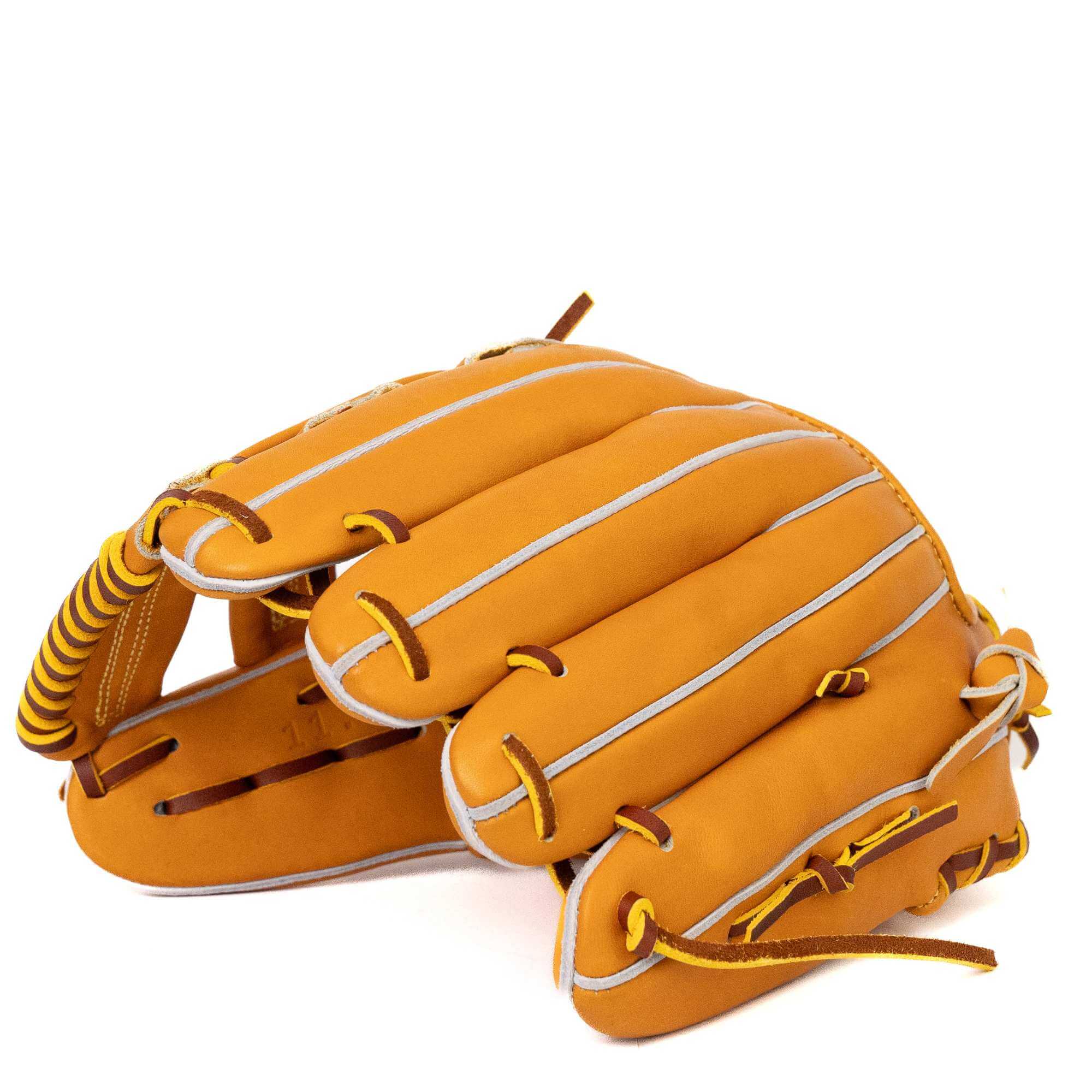 Jax Fielding Glove EN-7 Infield H Web Tan RHT 11.75" - Image 4