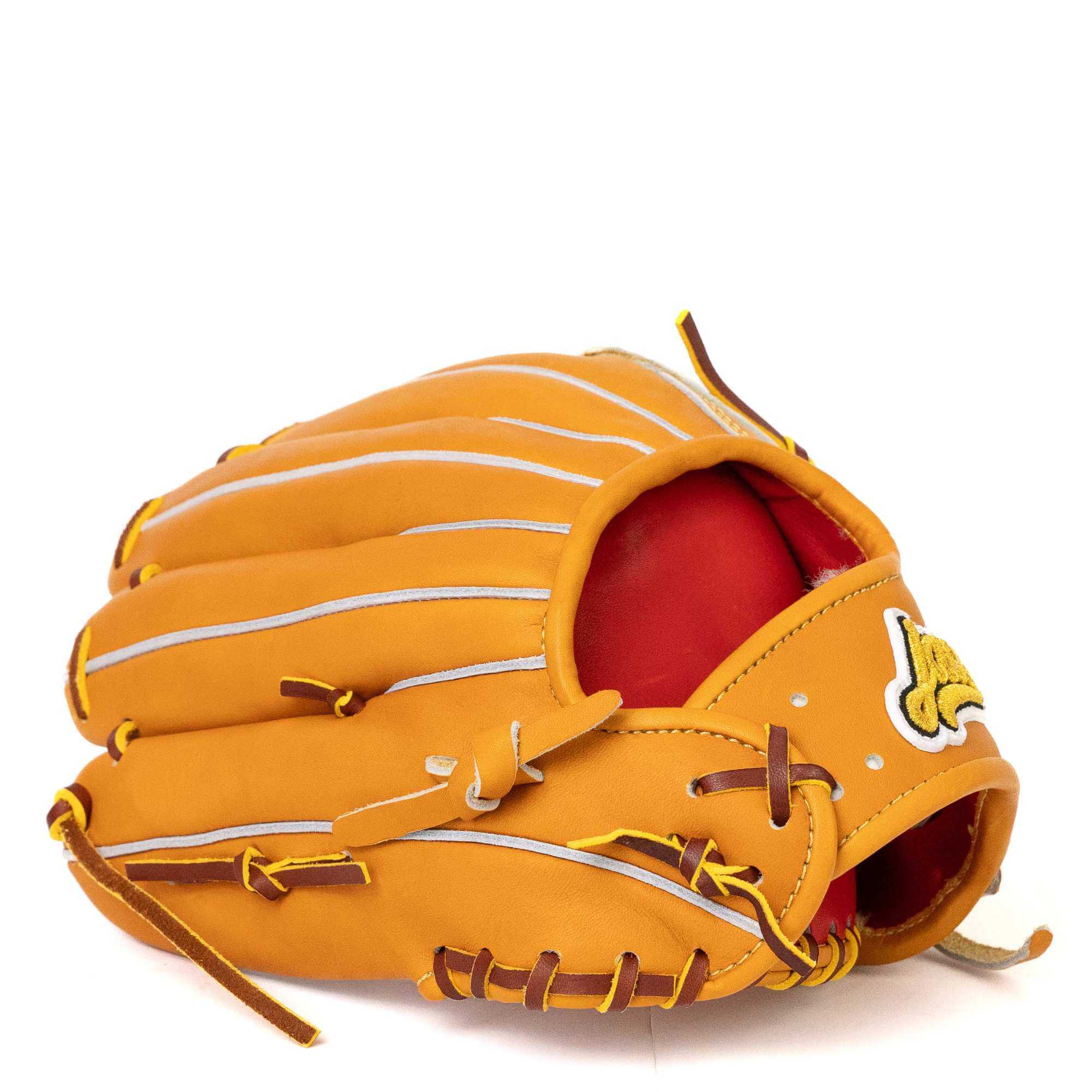 Jax Fielding Glove EN-7 Infield H Web Tan RHT 11.75" - Image 7