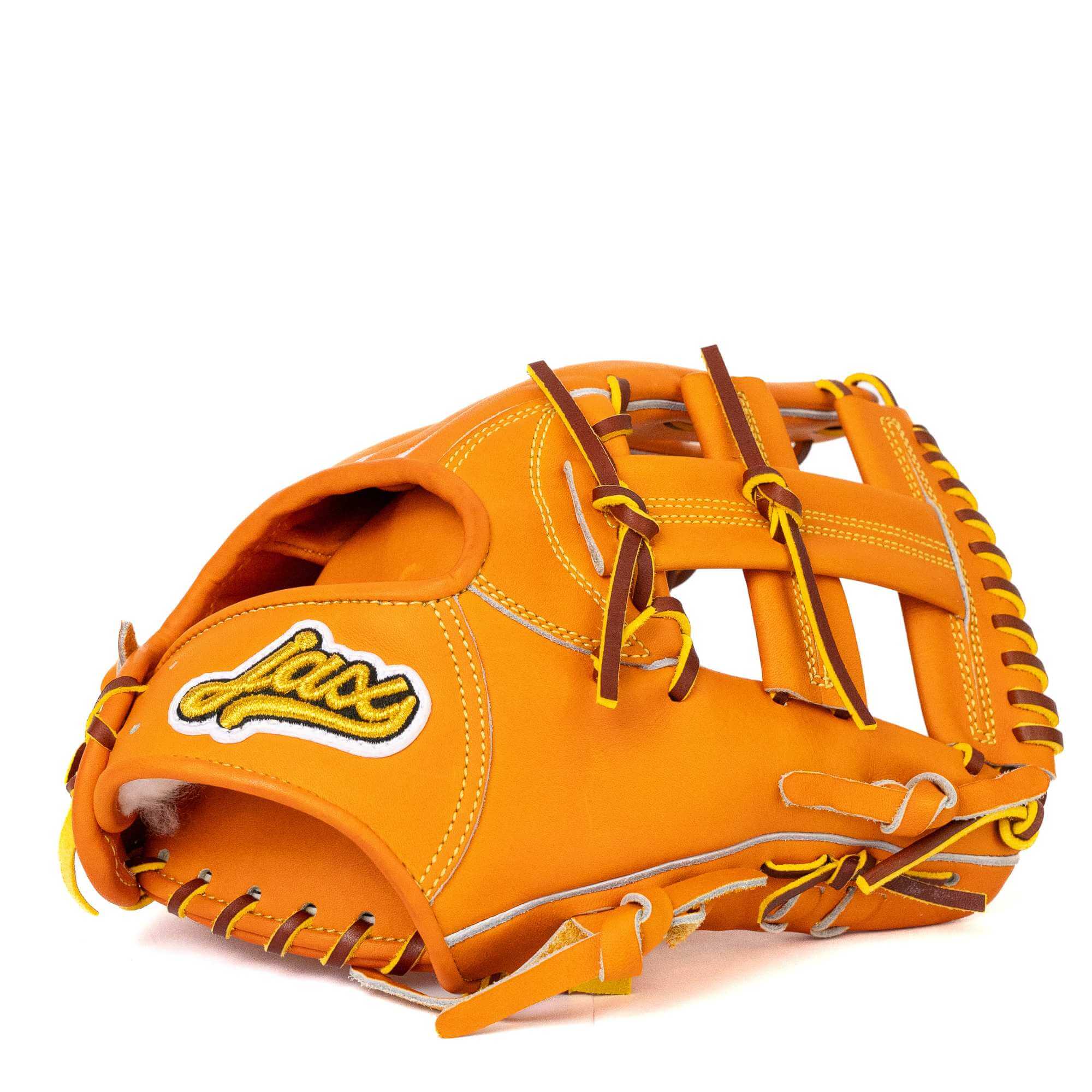 Jax Fielding Glove EN-7 Infield Single Post Orange Tan RHT 11.75"