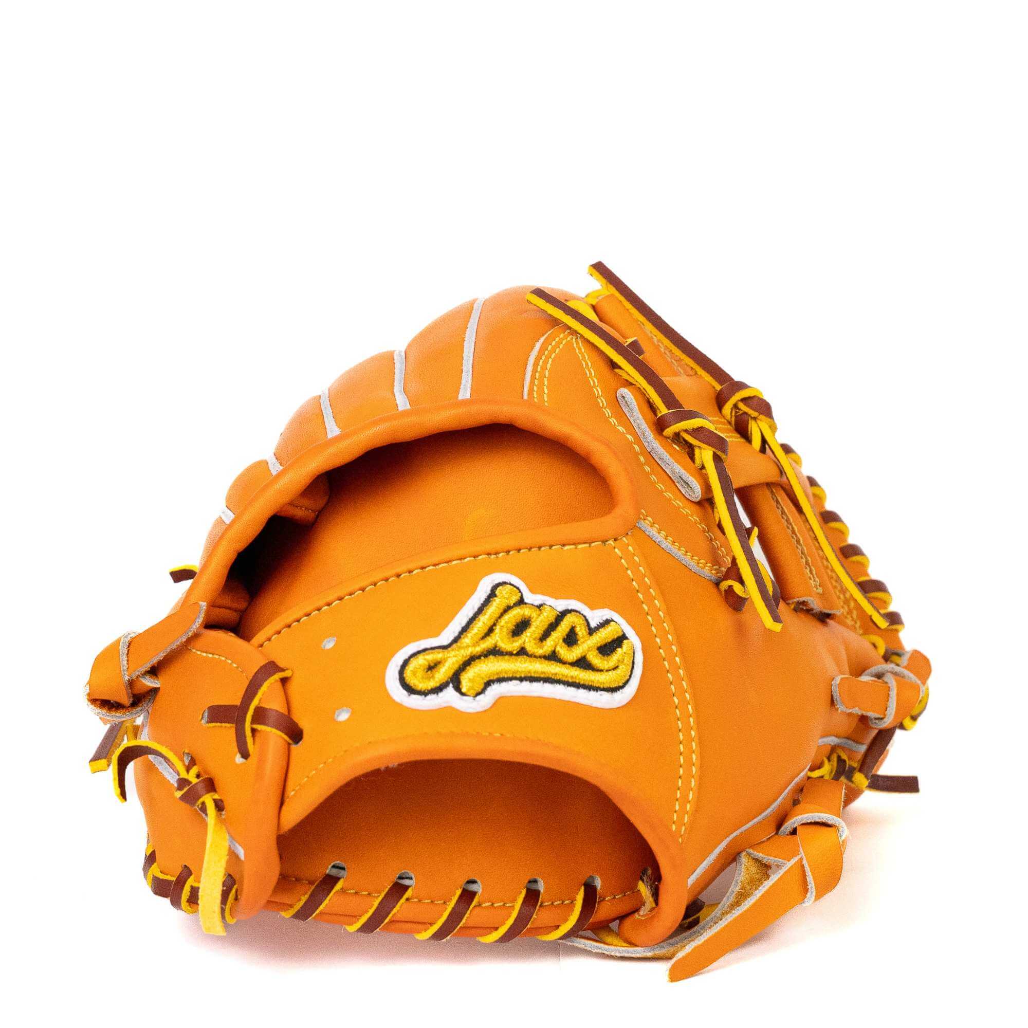 Jax Fielding Glove EN-7 Infield Single Post Orange Tan RHT 11.75" - Image 3