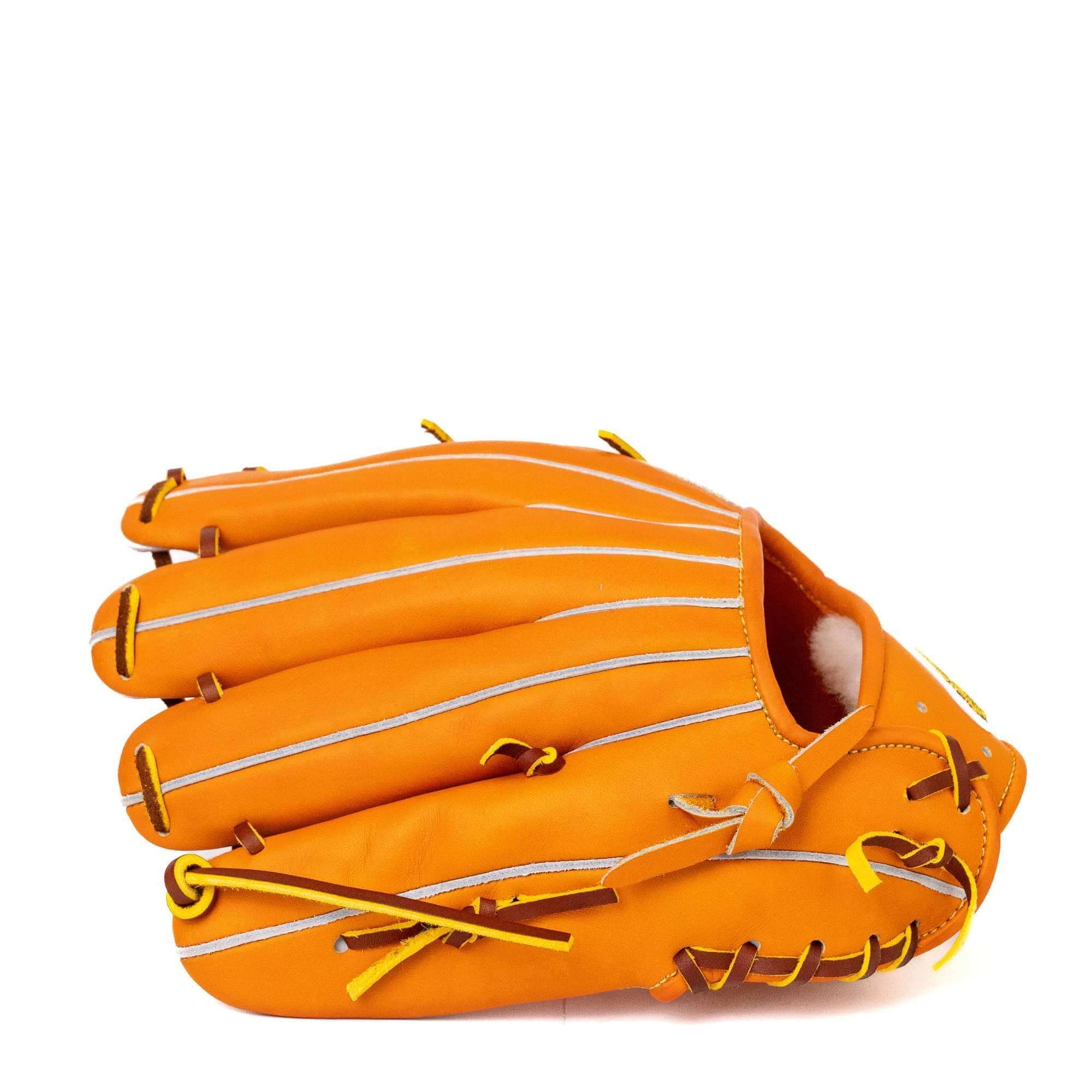 Jax Fielding Glove EN-7 Infield Single Post Orange Tan RHT 11.75" - Image 6