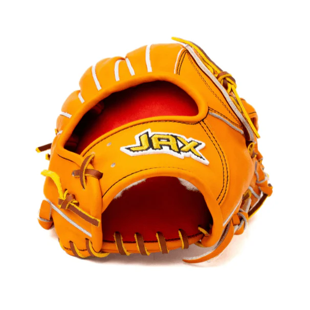 Jax Fielding Glove LJ-10 Outfield 12.5" Orange RHT - Image 3
