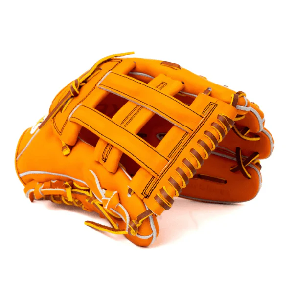 Jax Fielding Glove LJ-10 Outfield 12.5" Orange RHT - Image 5