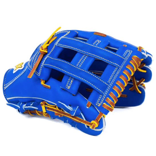 Jax Fielding Glove LJ-10 Outfield Blue H Web 12.5" - Image 3
