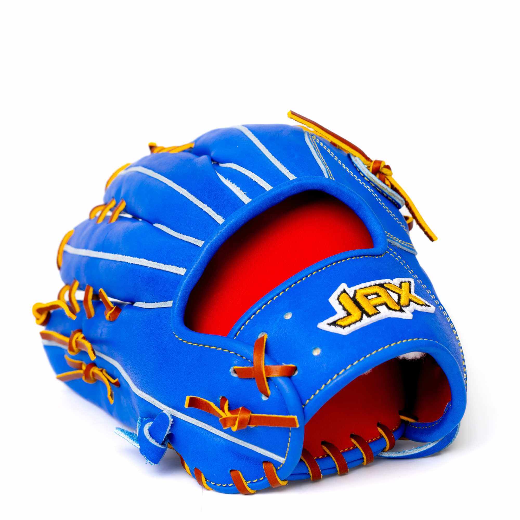 Jax Fielding Glove LJ-10 Outfield Blue Trap 12.5" - Image 2