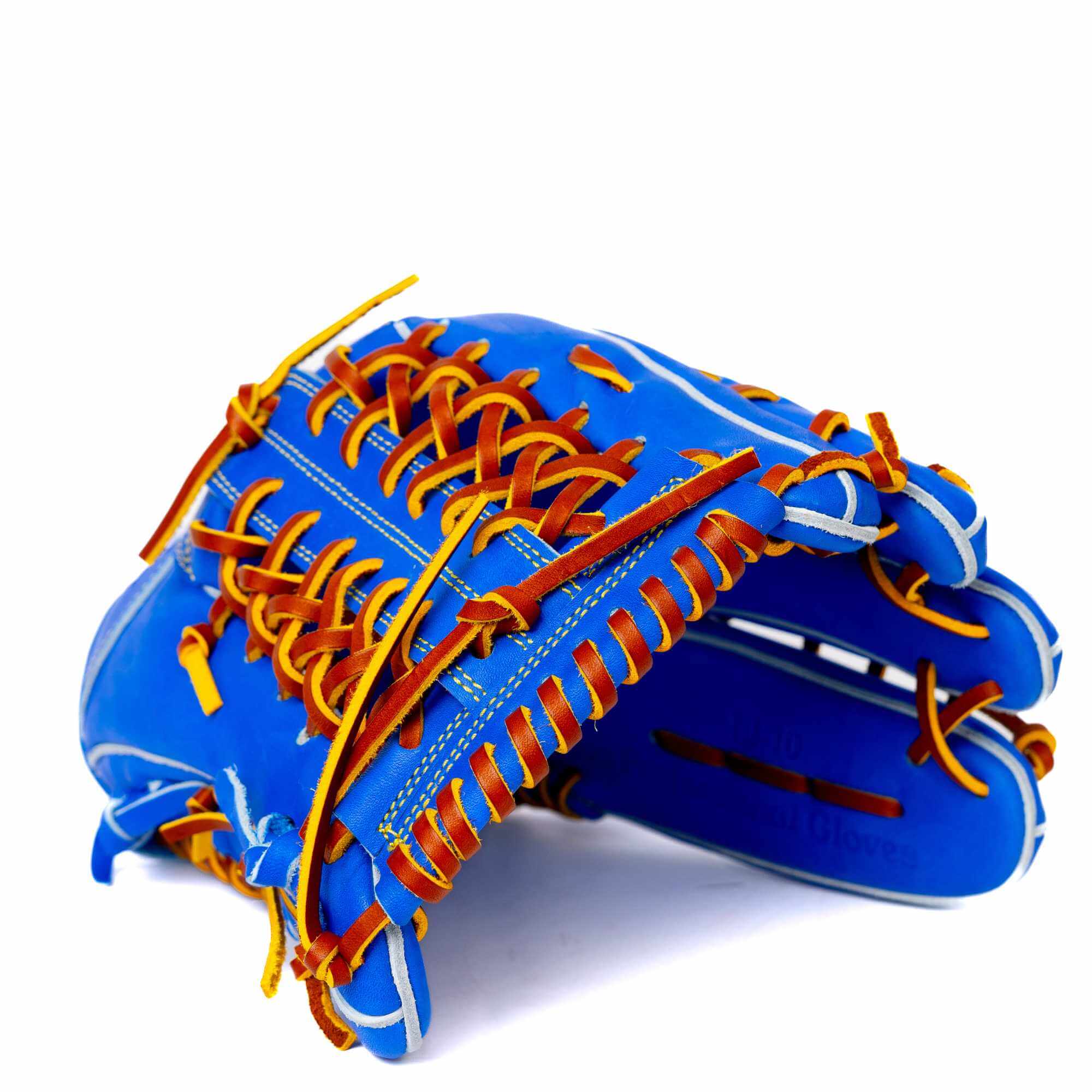 Jax Fielding Glove LJ-10 Outfield Blue Trap 12.5" - Image 4