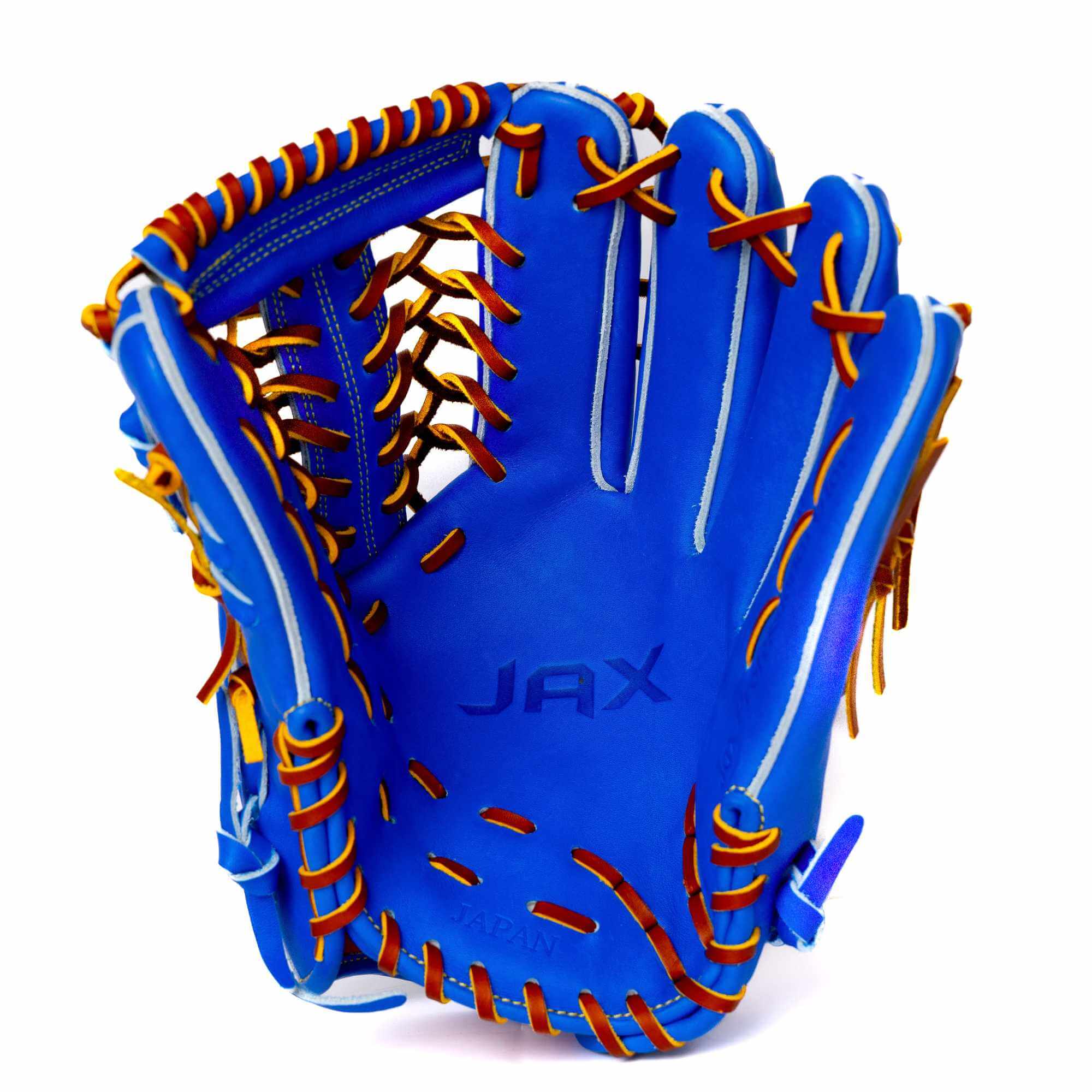 Jax Fielding Glove LJ-10 Outfield Blue Trap 12.5" - Image 5