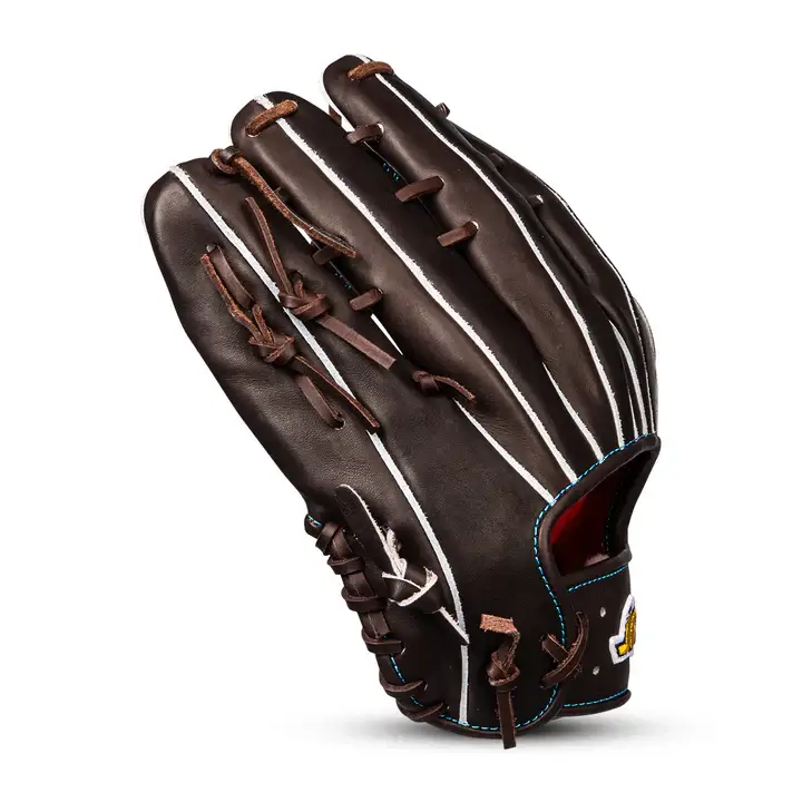 Jax Fielding Glove  LJ-10 Outfield Chocolate H-Web 12.5" RHT - Image 2