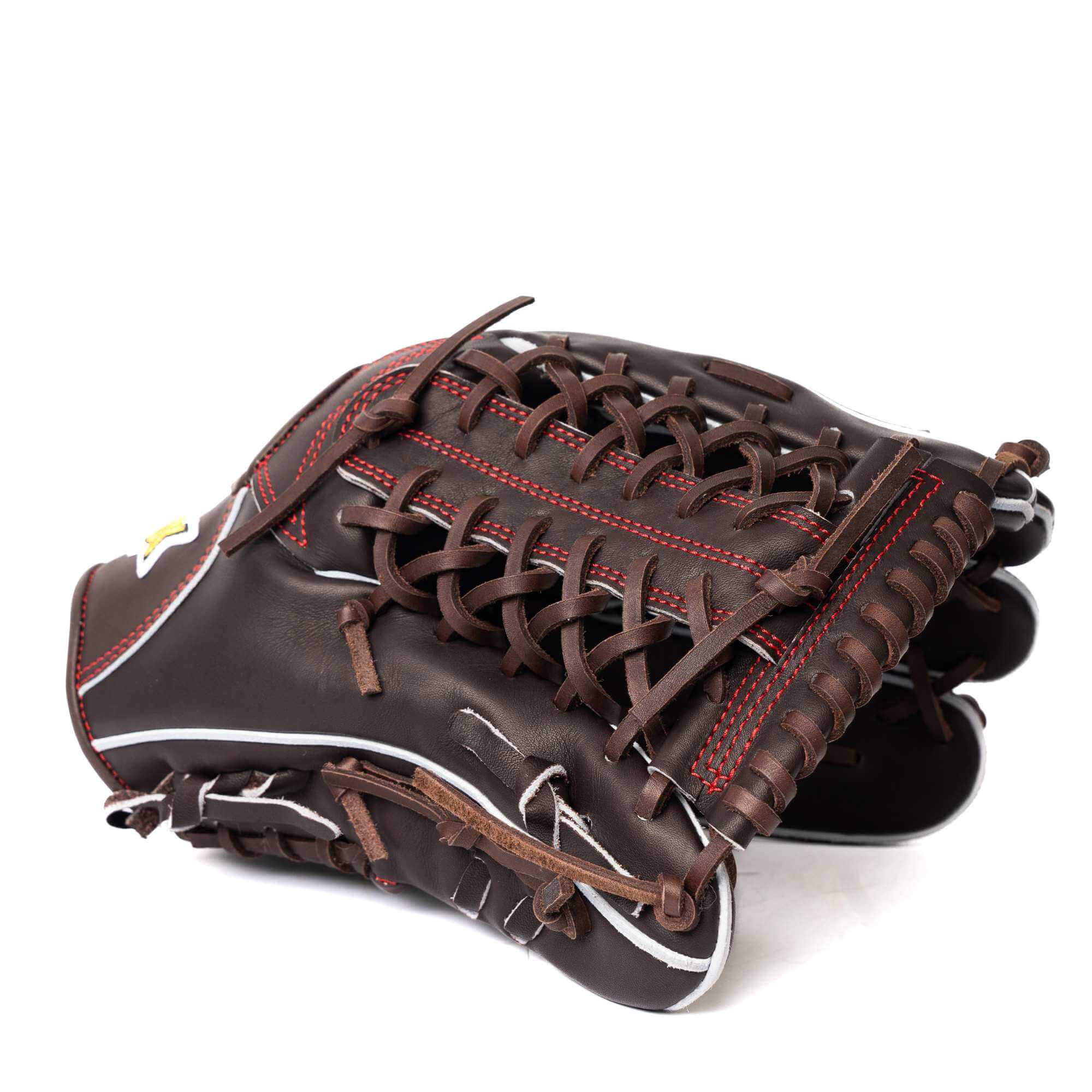 Jax Fielding Glove LJ-10 Outfield Chocolate Trap 12.5" - Image 2