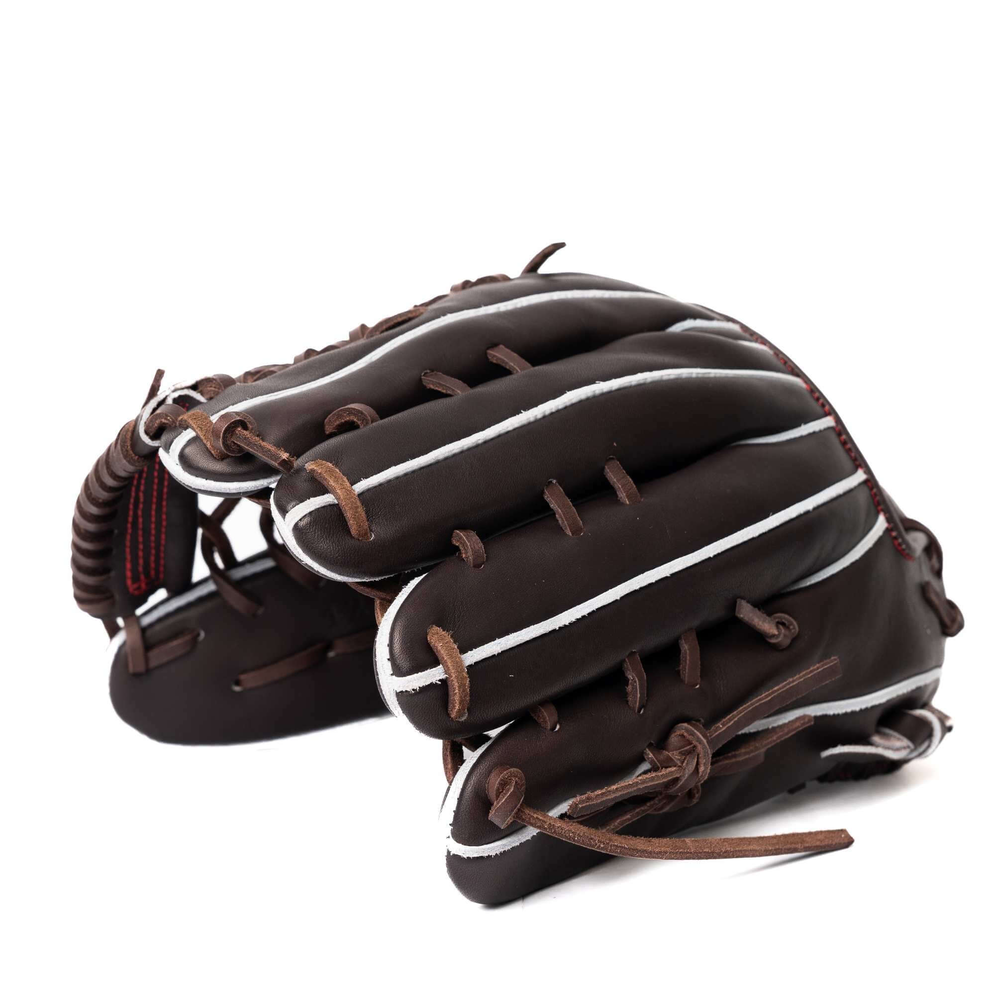 Jax Fielding Glove LJ-10 Outfield Chocolate Trap 12.5" - Image 5