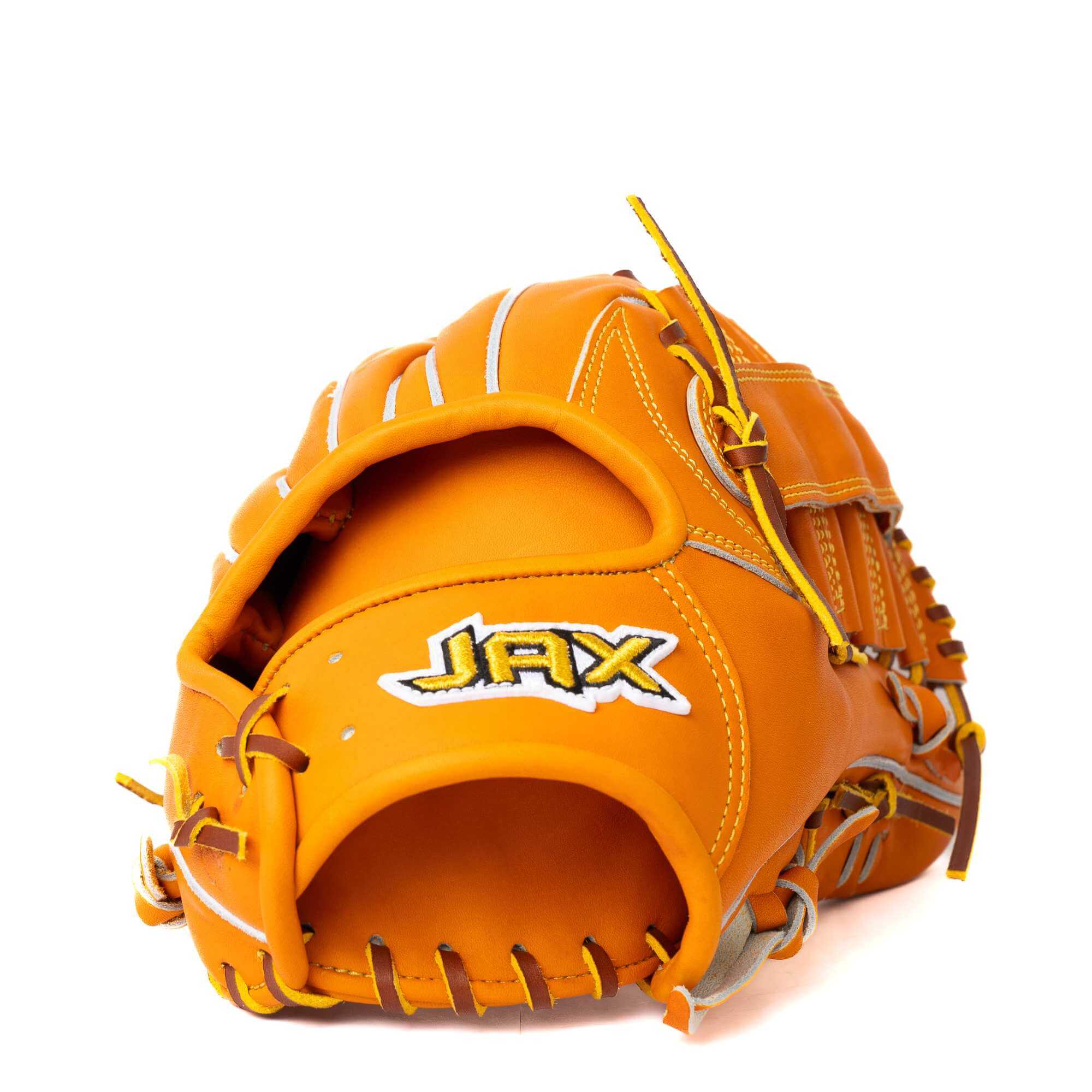 Jax Fielding Glove LJ-10  Outfield Orange Tan Single Post 12.5" - Image 5