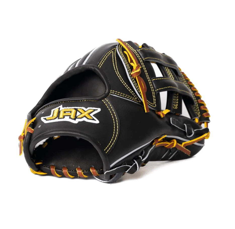 Jax Fielding Glove LJ-10S Infield/Outfield Black H Web 12.25"