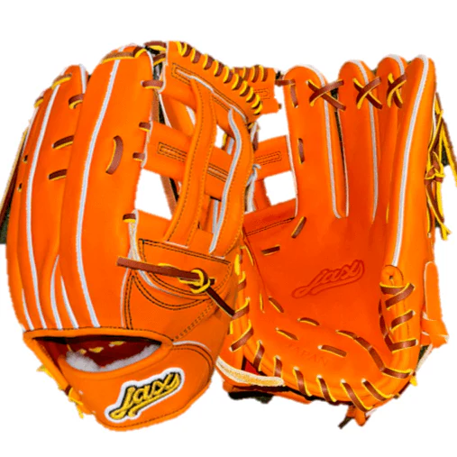 Jax Fielding Glove LJ-10S Infield/Outfield Orange Tan RHT 12.25"