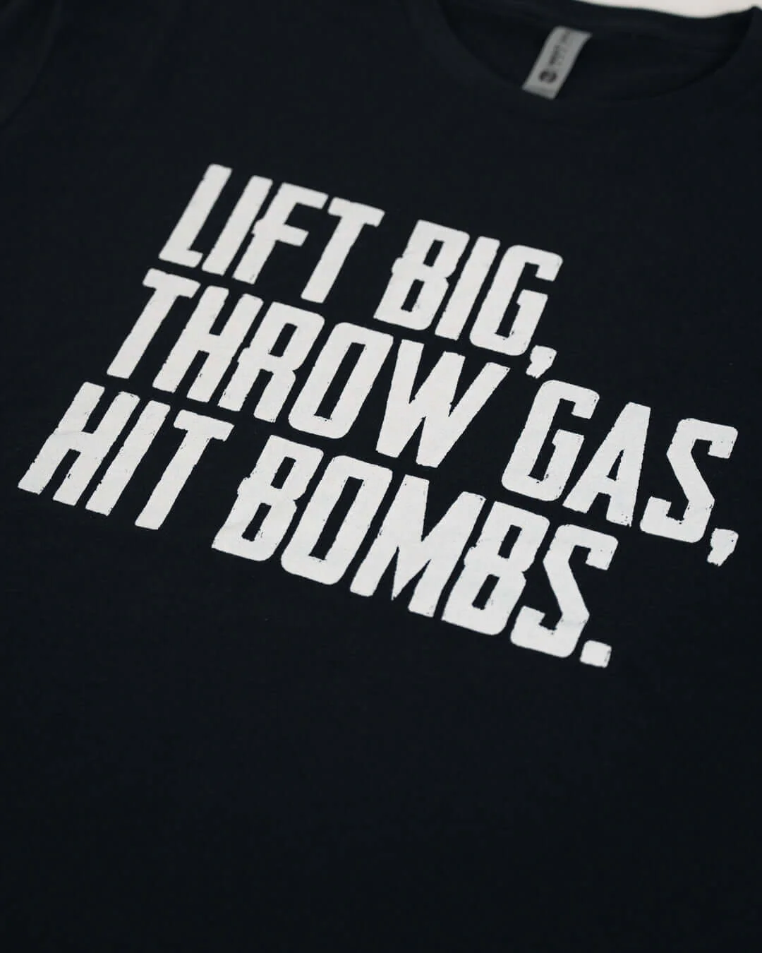 Juco Bandit Lift Big Throw Gas Hit Bombs T-Shirt Blk - Image 5