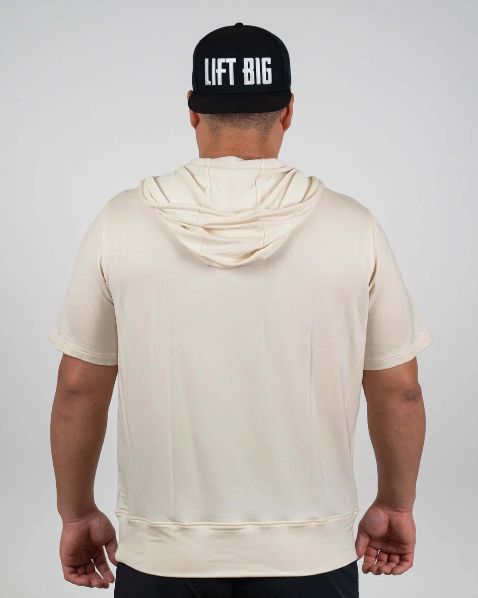 King of Juco Tan Short Sleeve Hoodie - Image 5