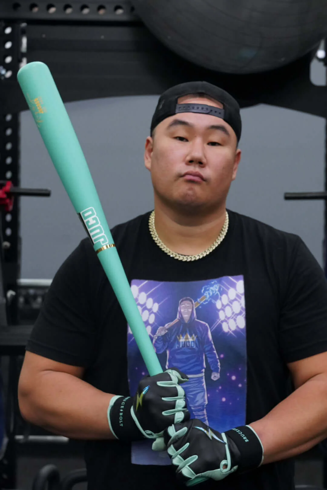 King Of Juco V.2 Matte Mint Wood Baseball Bat - Image 2