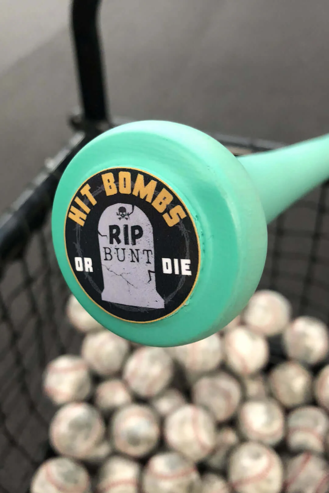 King Of Juco V.2 Matte Mint Wood Baseball Bat - Image 4