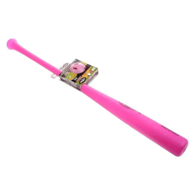 Louisville Slugger C271 Plastic Bat and Ball Set Pink - Image 3