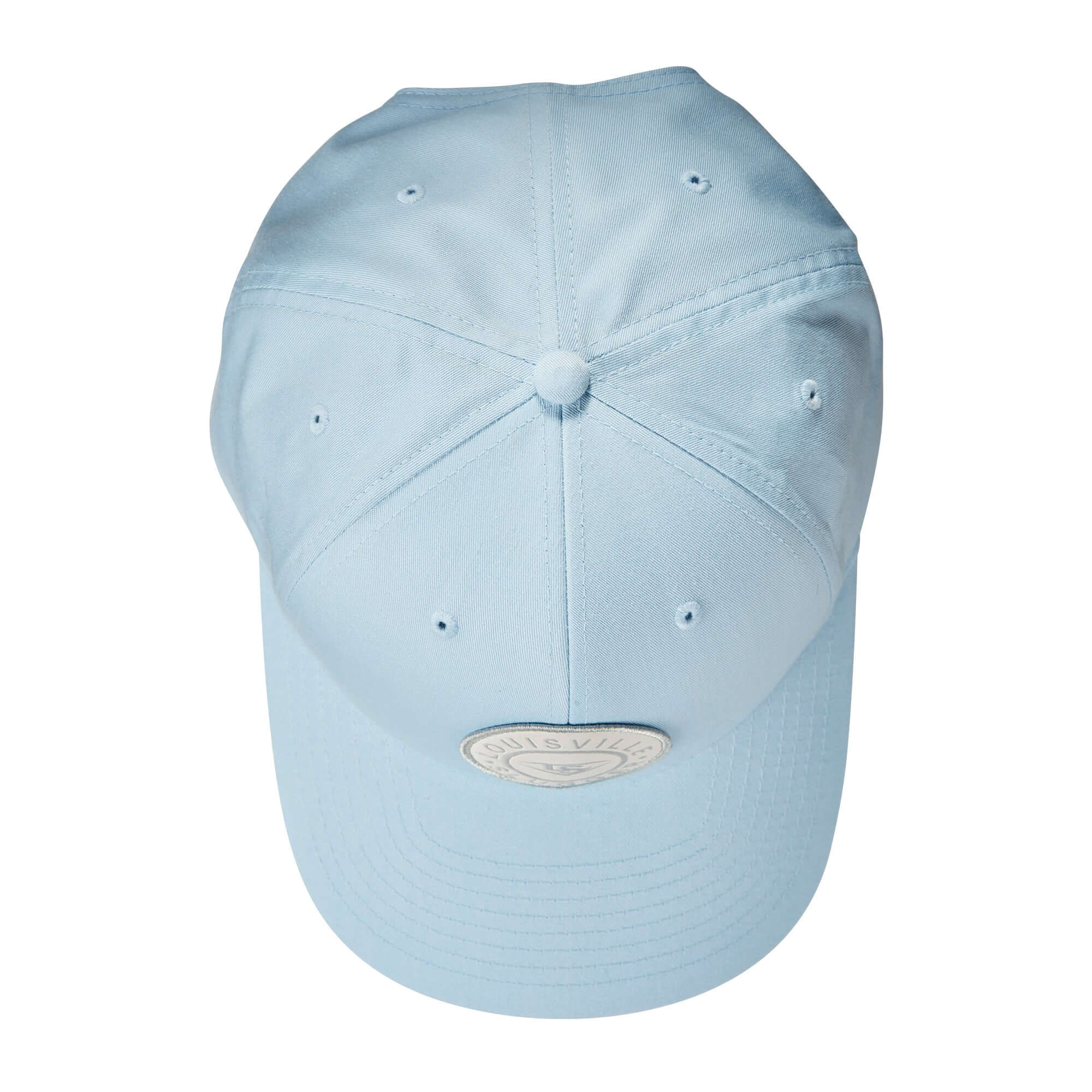 Louisville Slugger Circle Patch Ice Snapback Hat Columbia Blue - Image 3