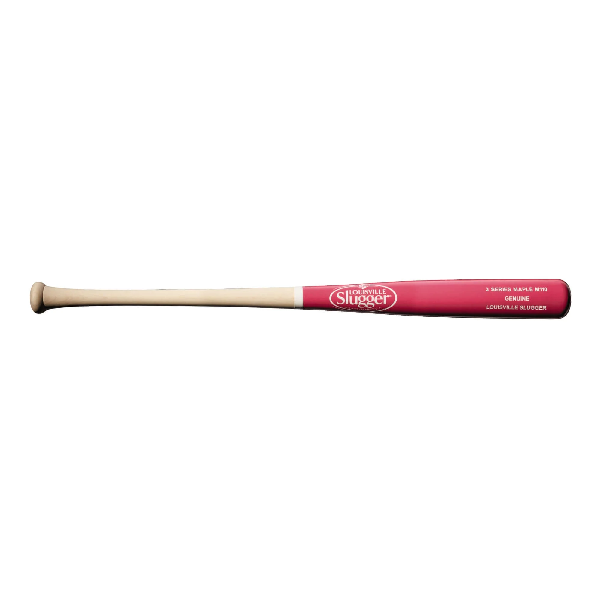 Louisville Slugger Genuine S3 - Natural/Pink - Maple M110 - Image 2