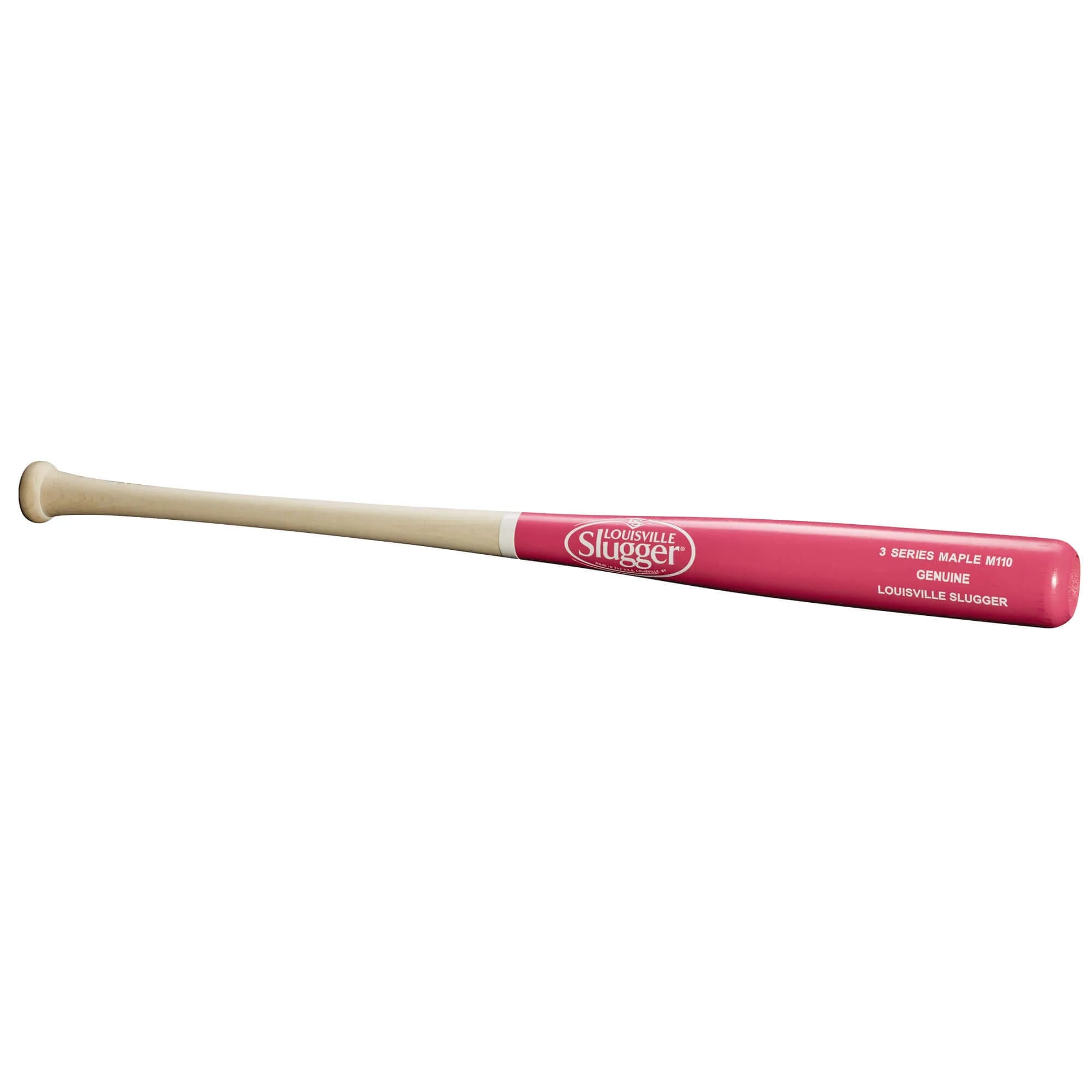 Louisville Slugger Genuine S3 - Natural/Pink - Maple M110 - Image 4