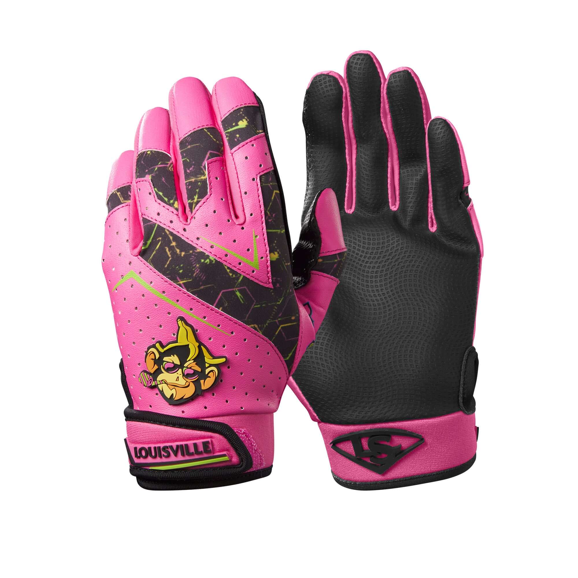 Louisville Slugger Party Animals Youth Genuine V2 Batting Gloves