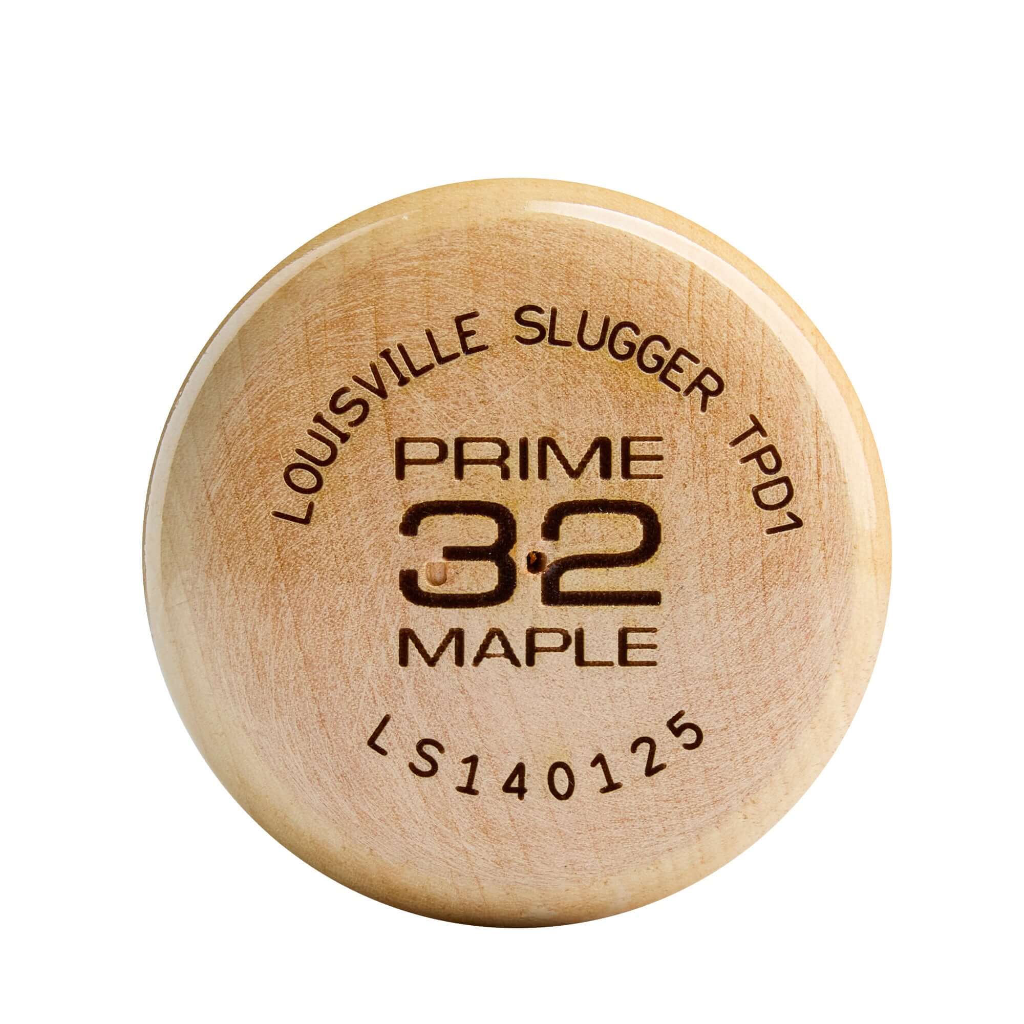 Louisville Slugger Pro Prime Natural TPD1 Torpedo-Shaped Baseball Bat - Image 5