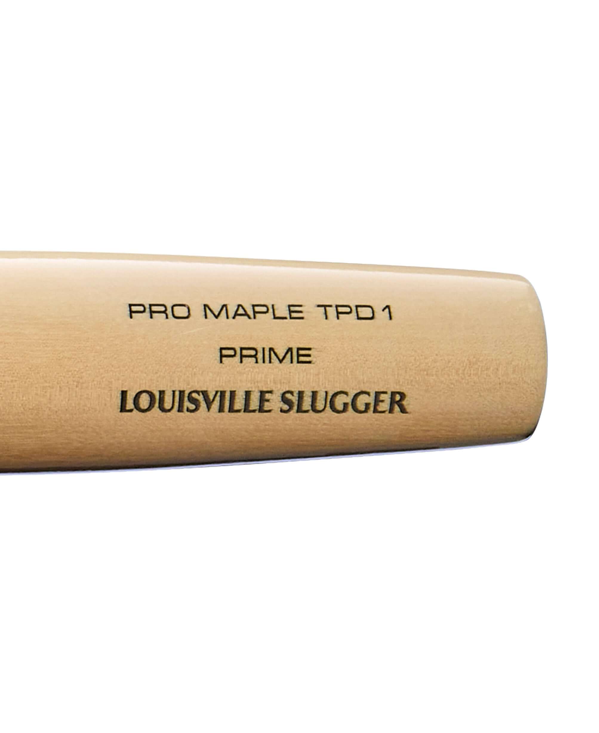 Louisville Slugger Pro Prime Natural TPD1 Torpedo-Shaped Baseball Bat - Image 8