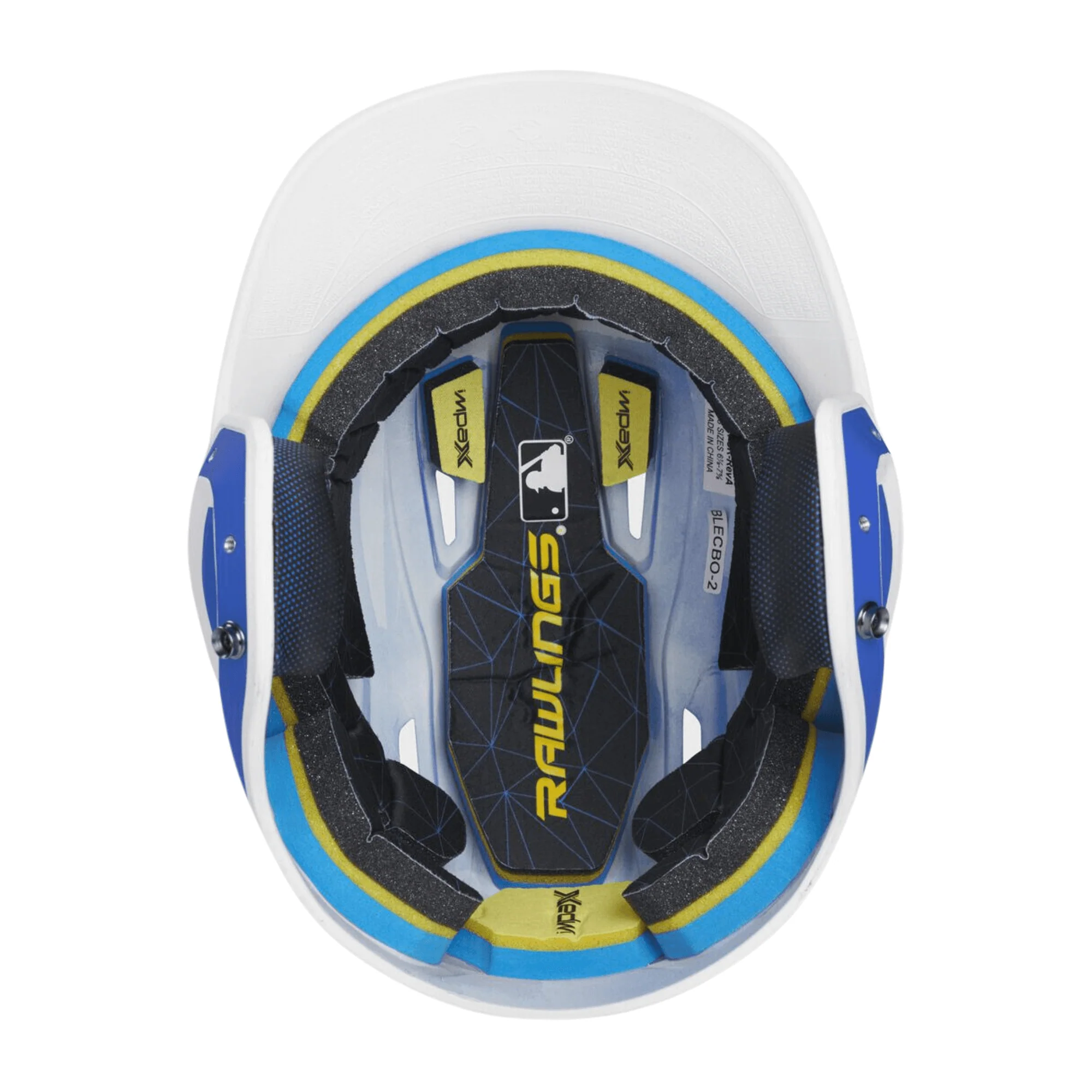 Rawlings Mach 2-Tone Helmet - Royal/White Junior - Image 5