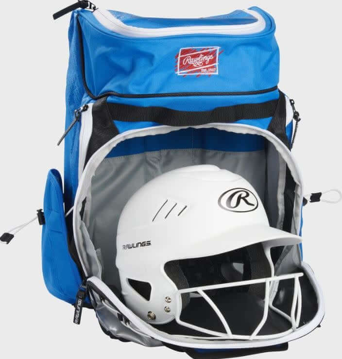 Rawlings Mantra Fastpitch Back Pack  Mantra Blue - Image 6