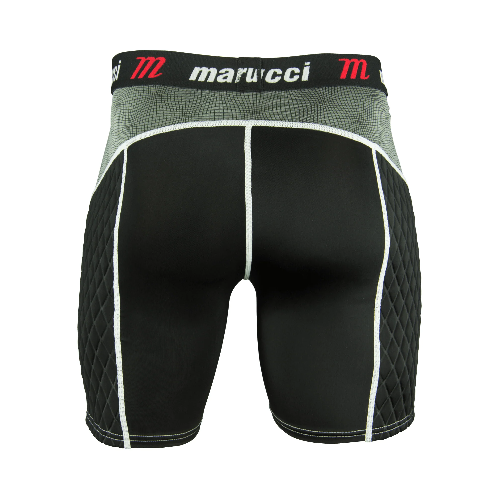 Marucci Adult Elite Padded Sliding Short Black - Image 2