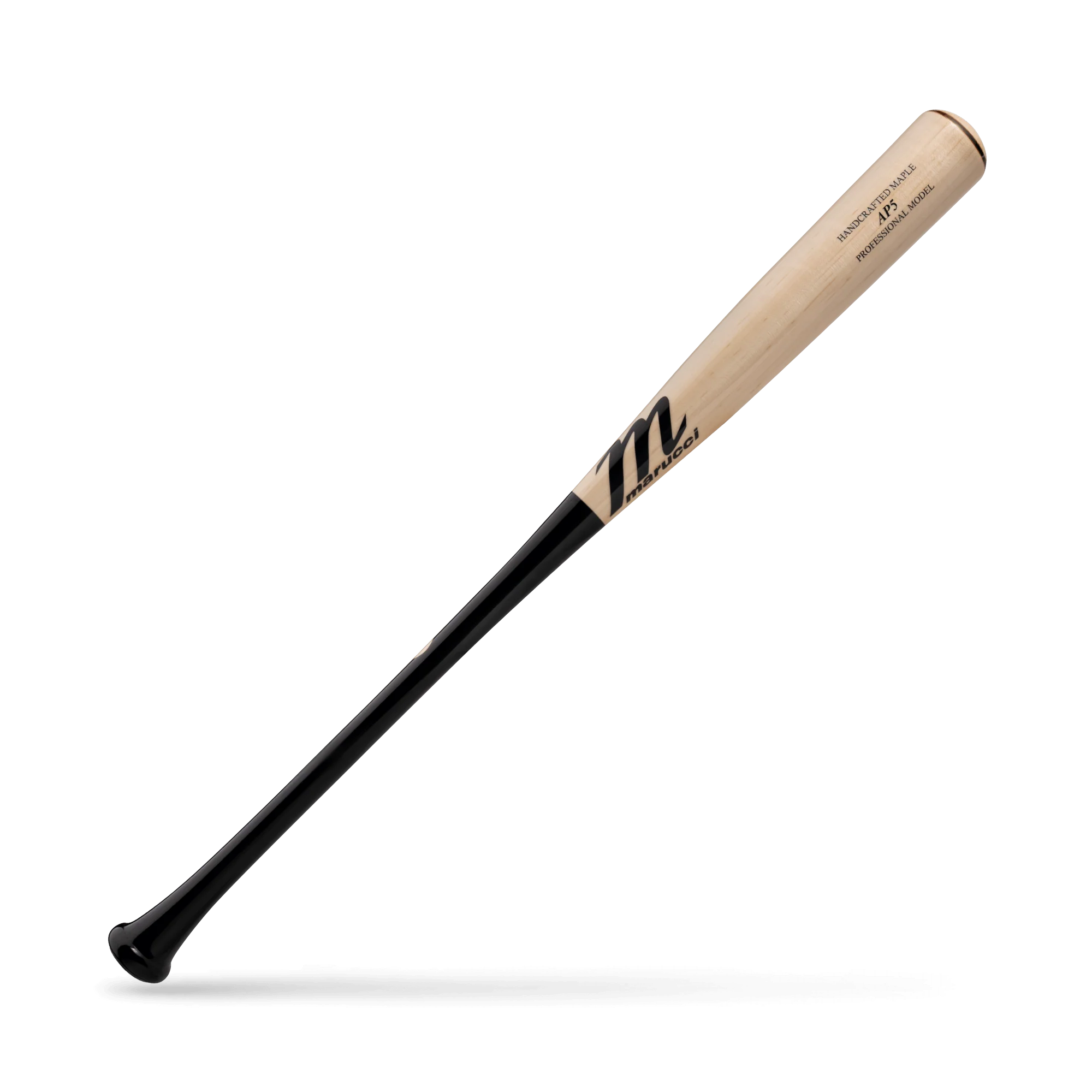 Marucci AP5 Pro Model Black/Natural Wood Baseball Bat - Image 2