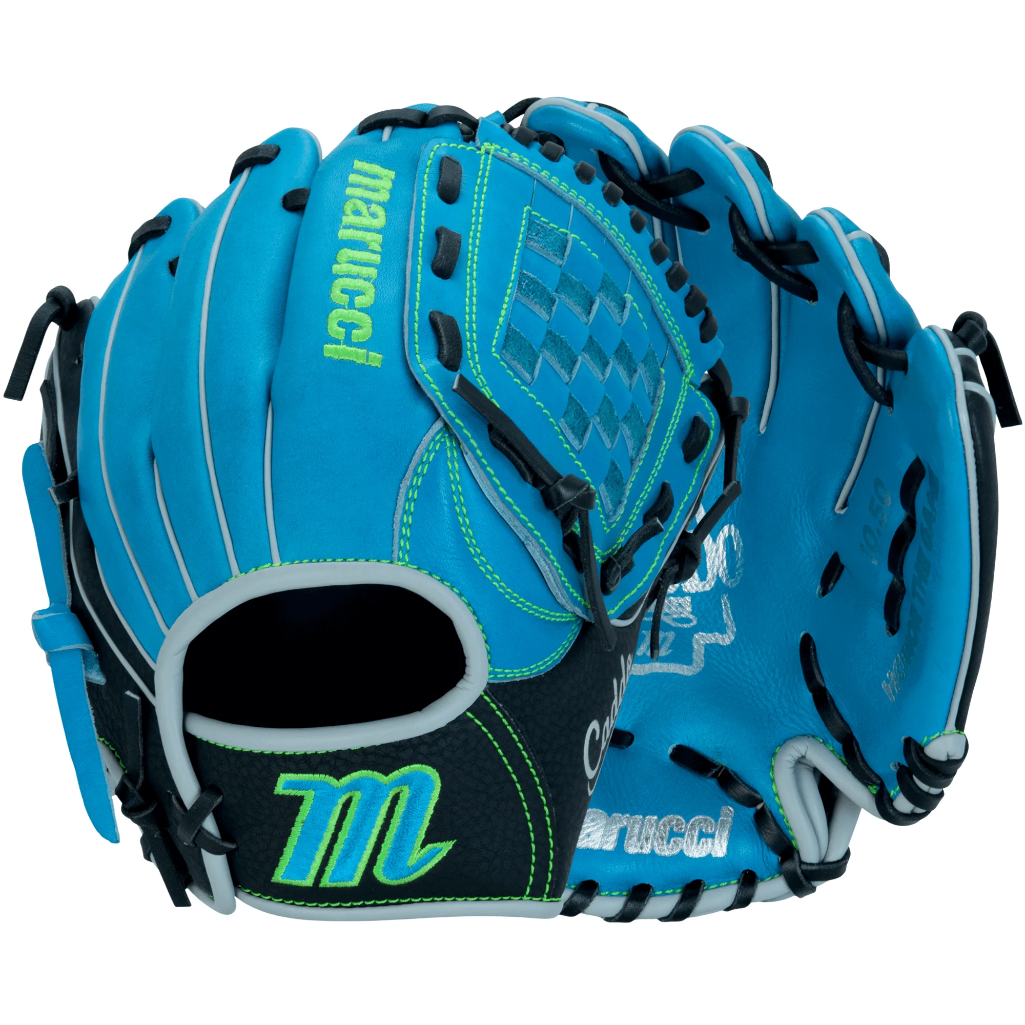 Marucci Caddo Series V3 Baseball Glove 10.50” Basket Web SB/BK LHT