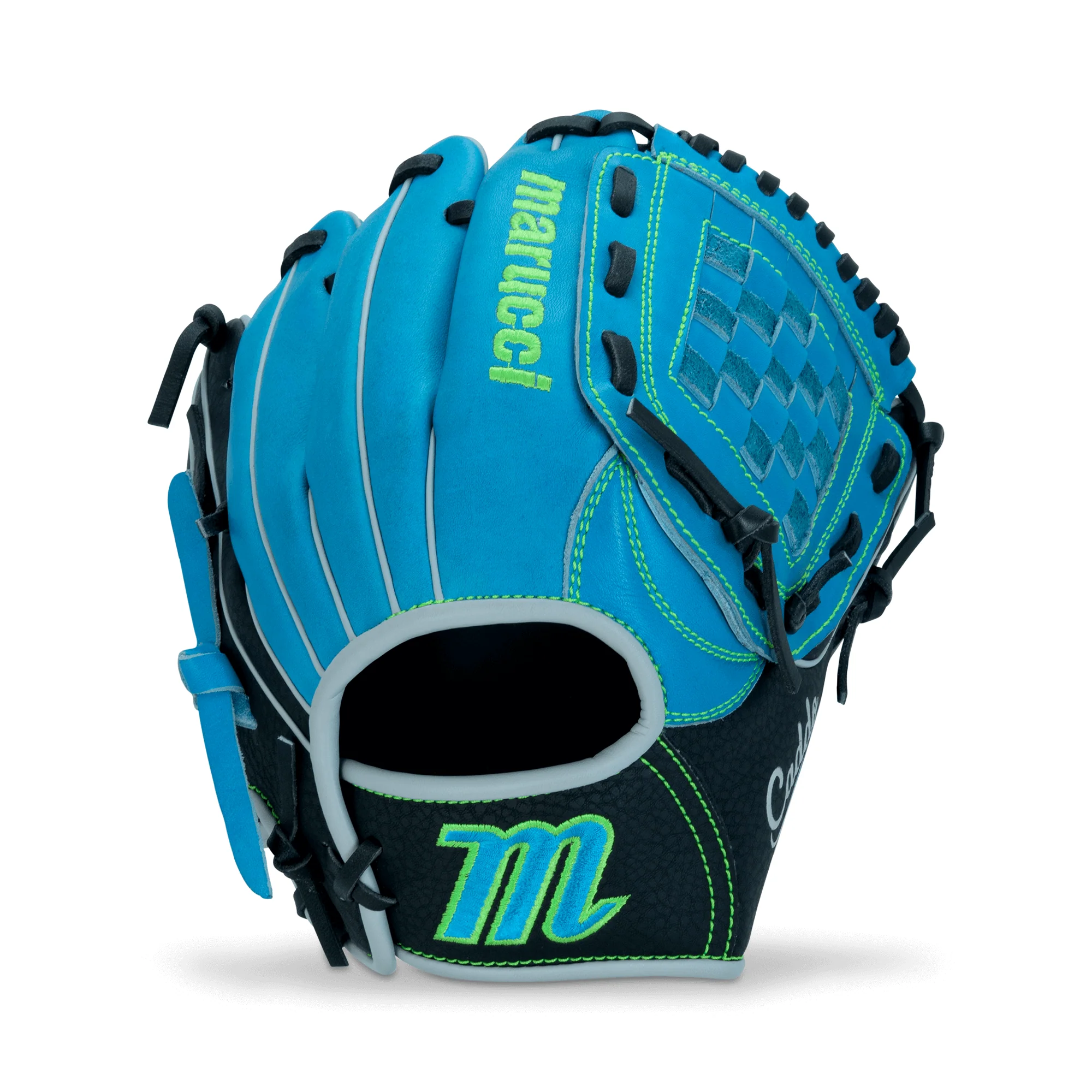 Marucci Caddo Series V3 Baseball Glove 10.50” Basket Web SB/BK LHT - Image 2