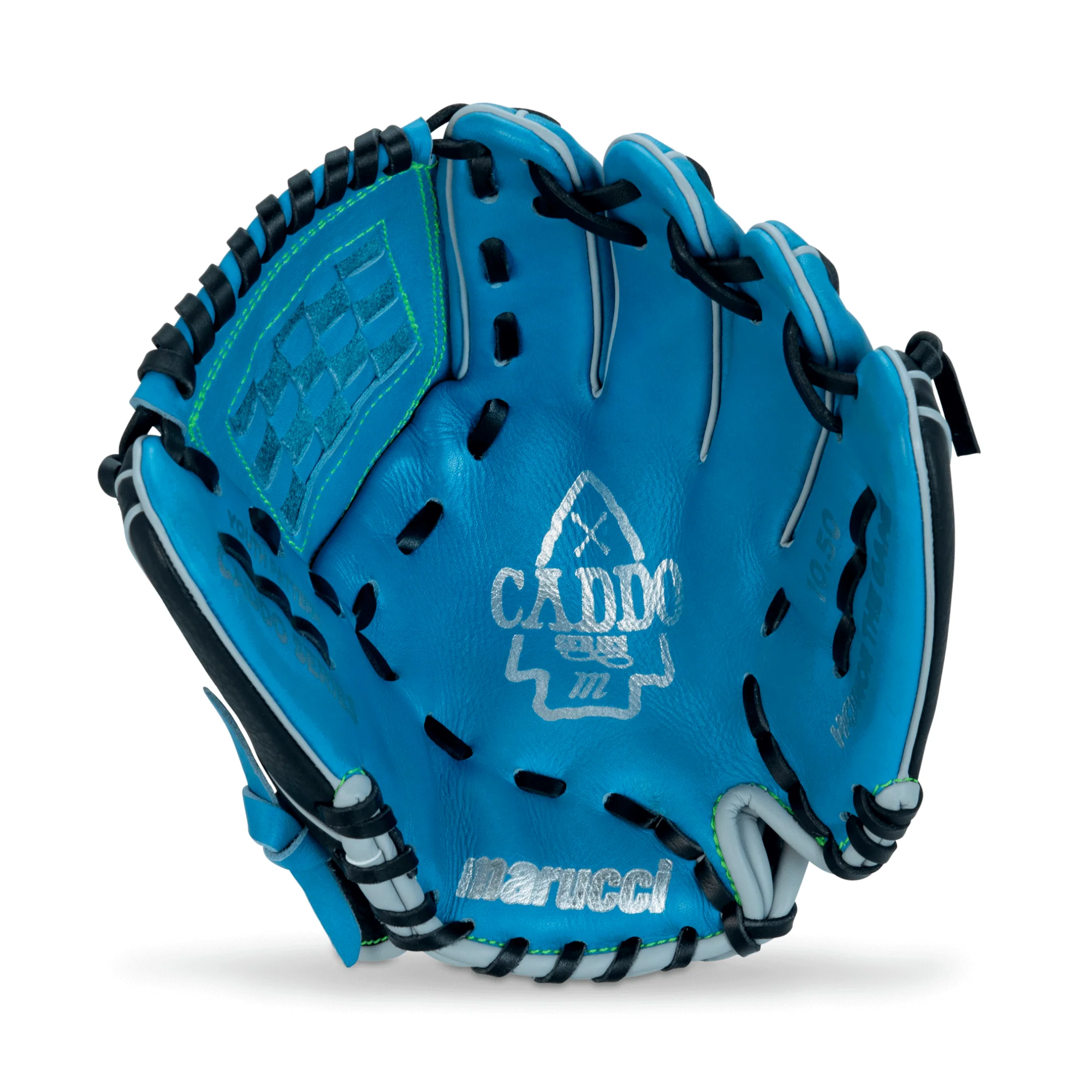 Marucci Caddo Series V3 Baseball Glove 10.50” Basket Web SB/BK LHT - Image 3