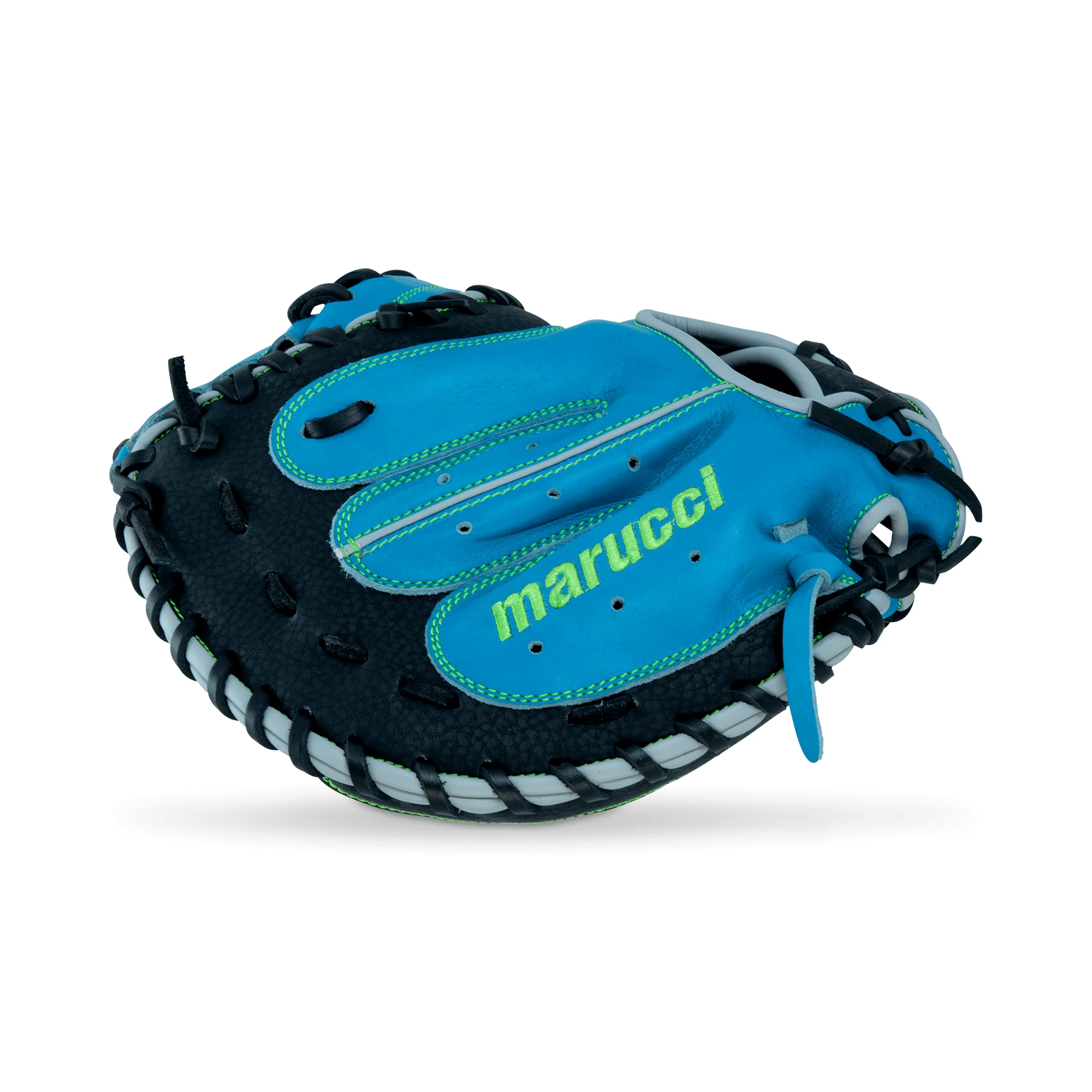 Marucci Caddo Series V3 Catcher's Mitt 31” Solid One Piece SB/BK RHT - Image 4