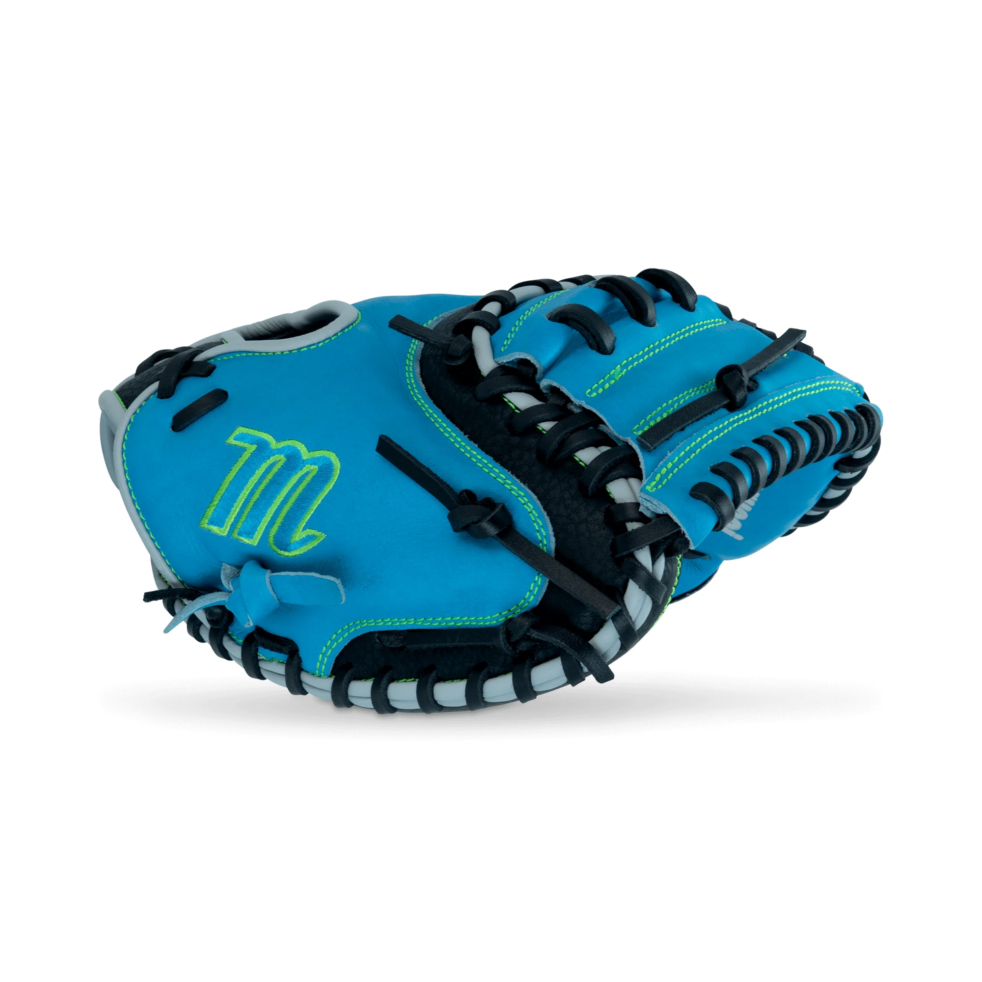 Marucci Caddo Series V3 Catcher's Mitt 31” Solid One Piece SB/BK RHT - Image 5