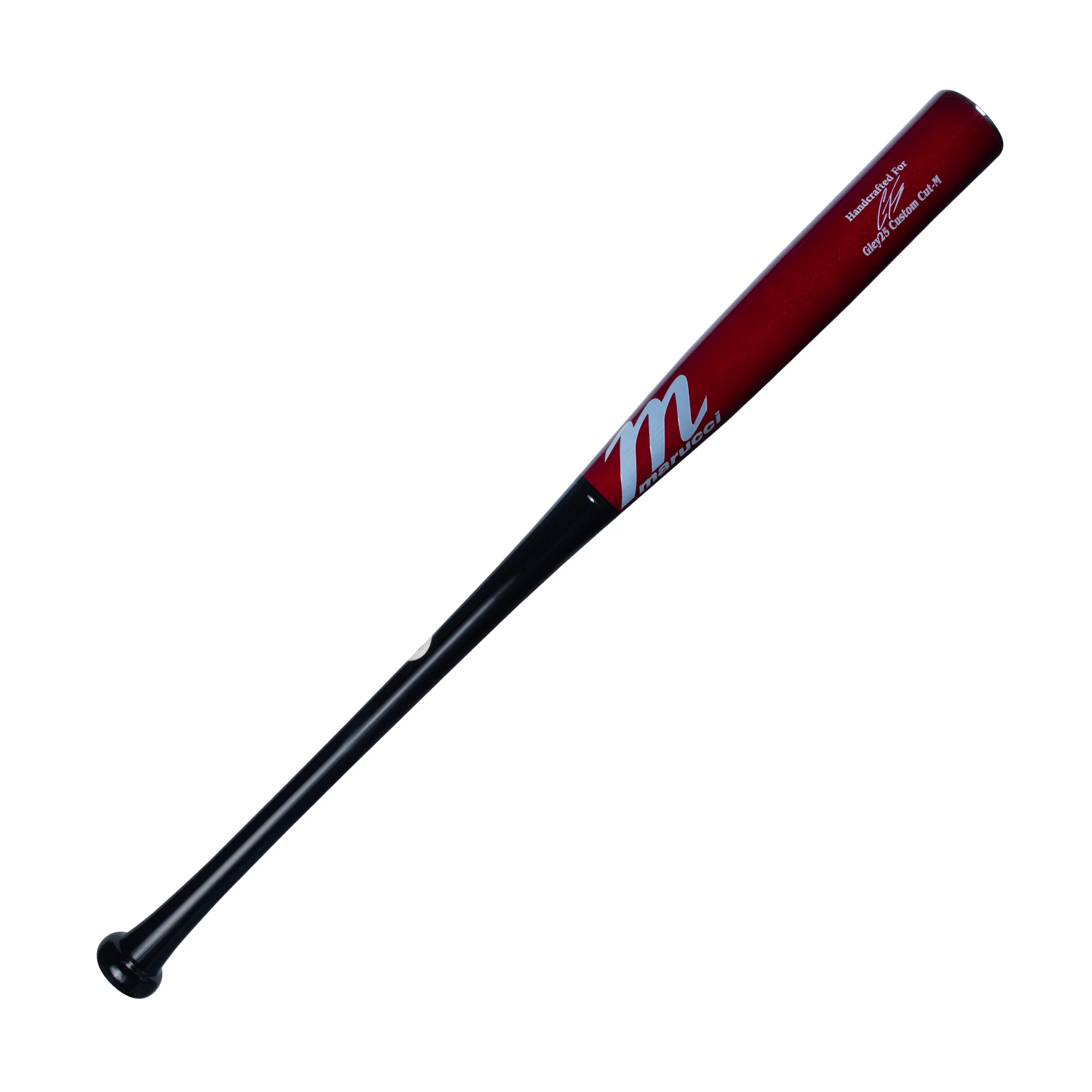 Marucci  Gley25 Pro Exclusive Black/Light Cherry Wood Baseball Bat - Image 2