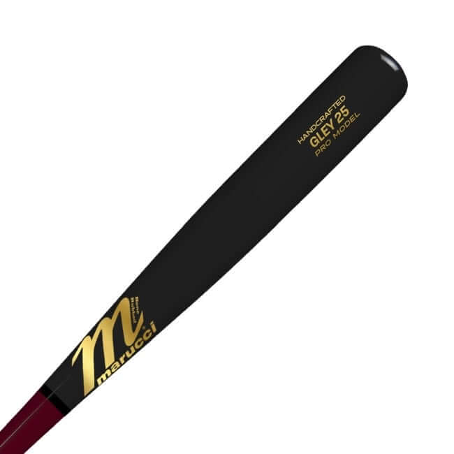 Marucci Gley25 Pro Model Cherry/Black Wood Baseball Bat - Image 4