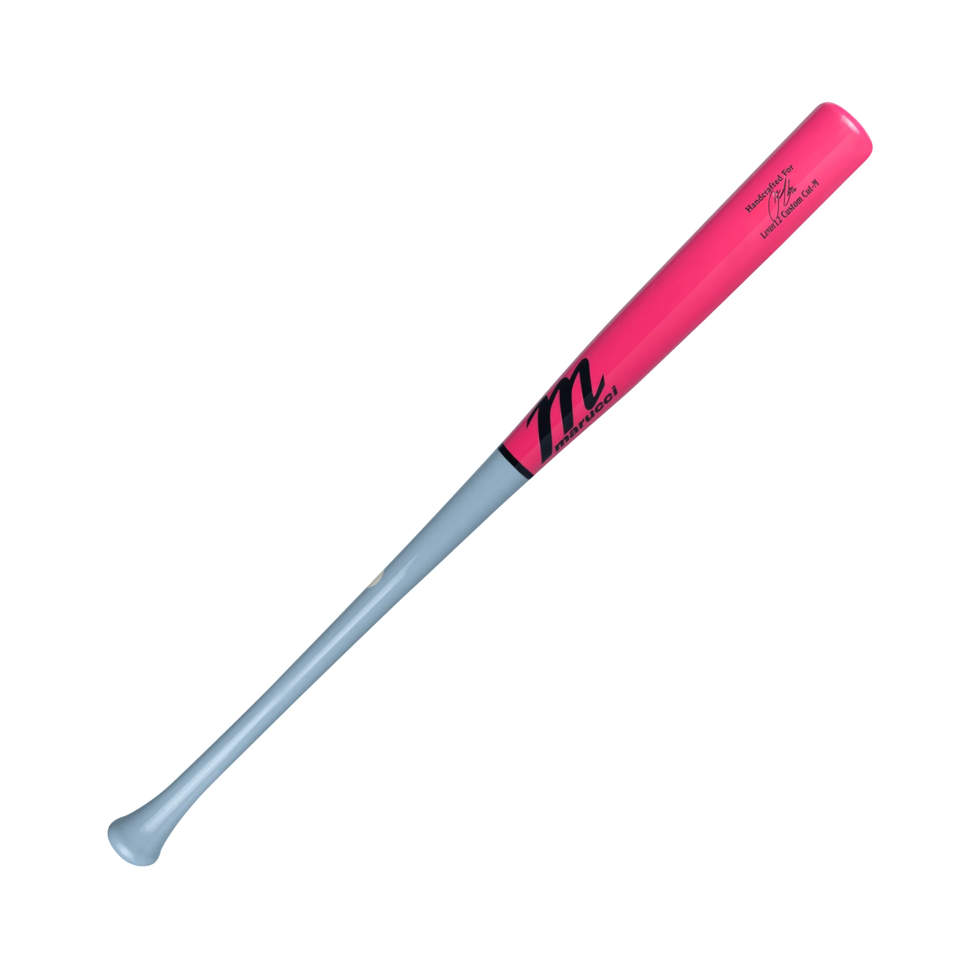 Marucci Lindy12 Pro Exclusive Gunship/Pink Wood Baseball Bat - Image 2