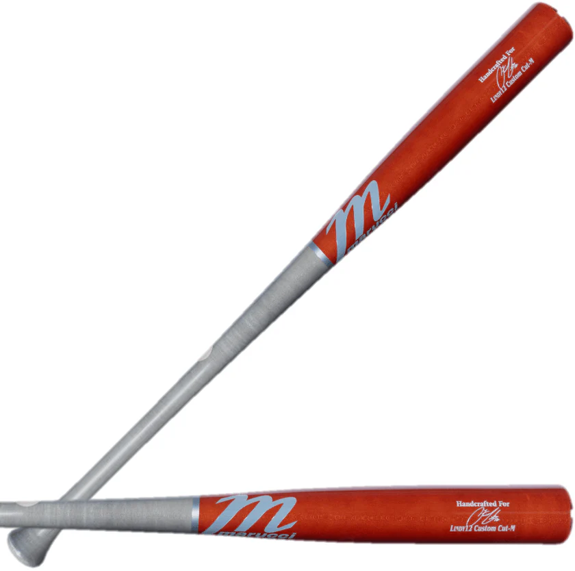 Marucci Lindy12 Pro Exclusive Smoke/Burnt Orange Wood Baseball Bat