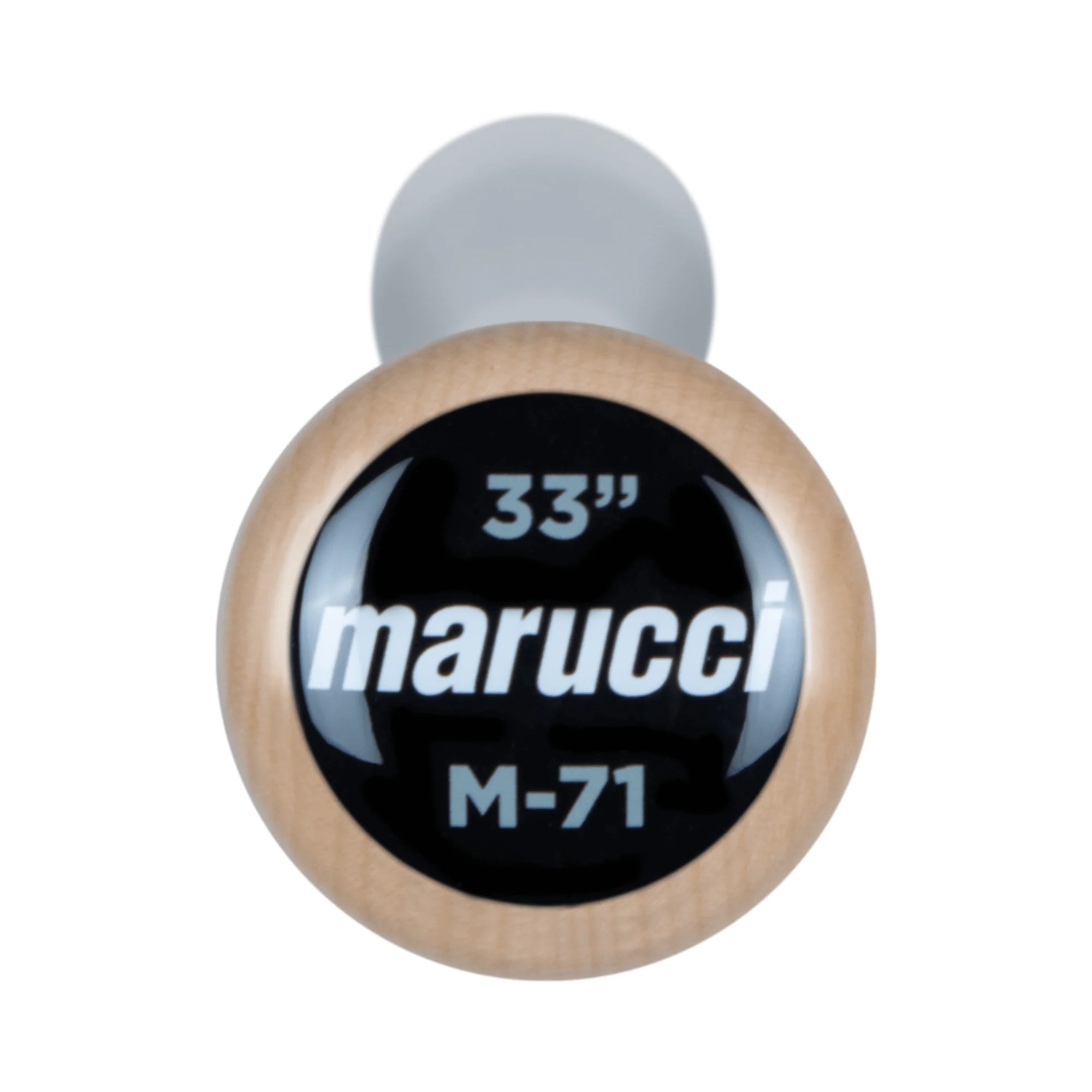 Marucci  M71 Pro Model Tar Wood Baseball Bat - Image 3