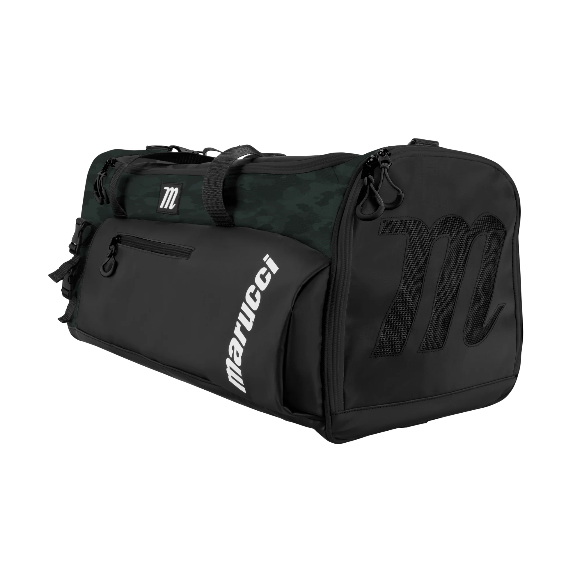 Marucci Pro Utility Duffel Bag V3 Black/Black Duck Camo - Image 2