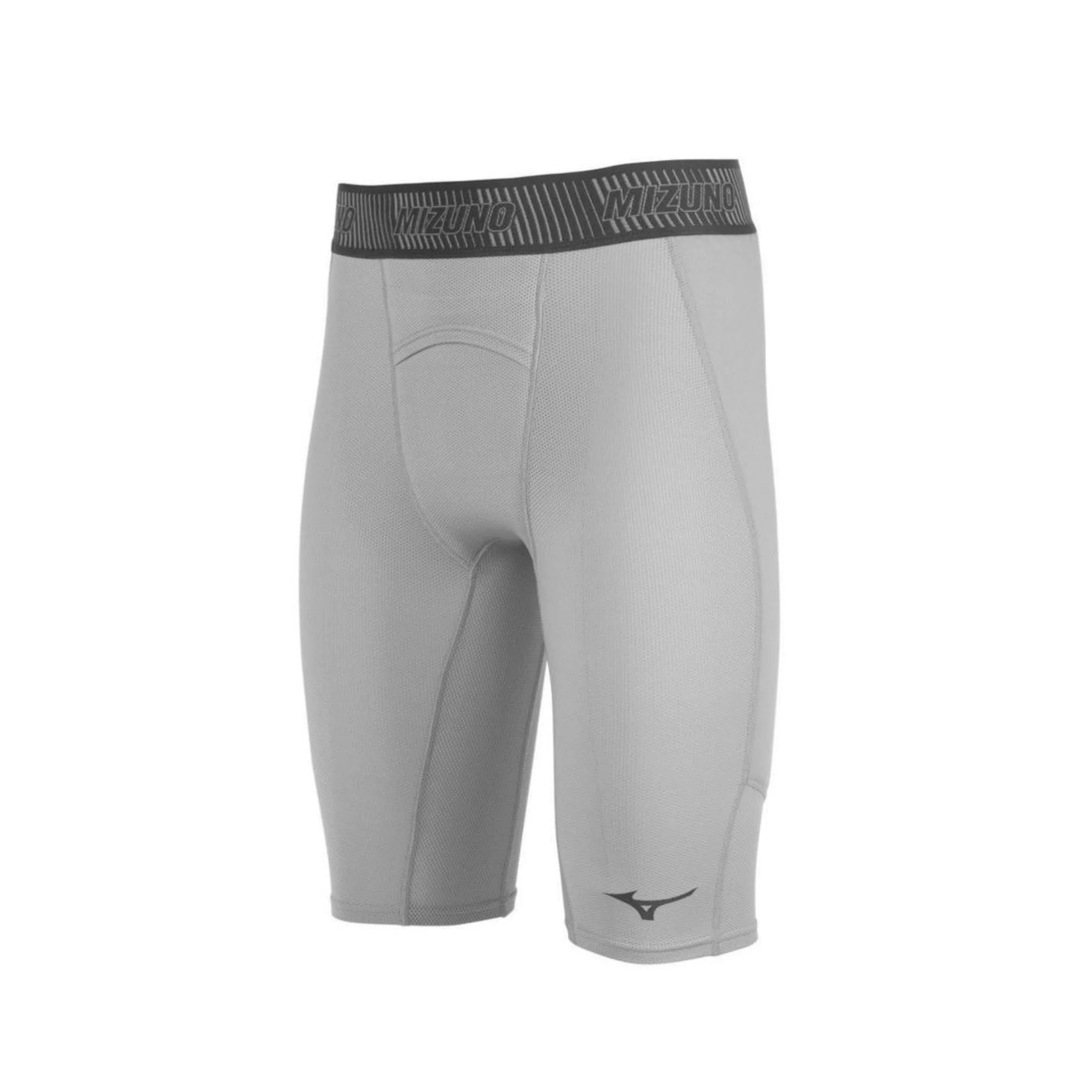 Mizuno Adult Aero Vent Padded Sliding Shorts Grey - Image 3
