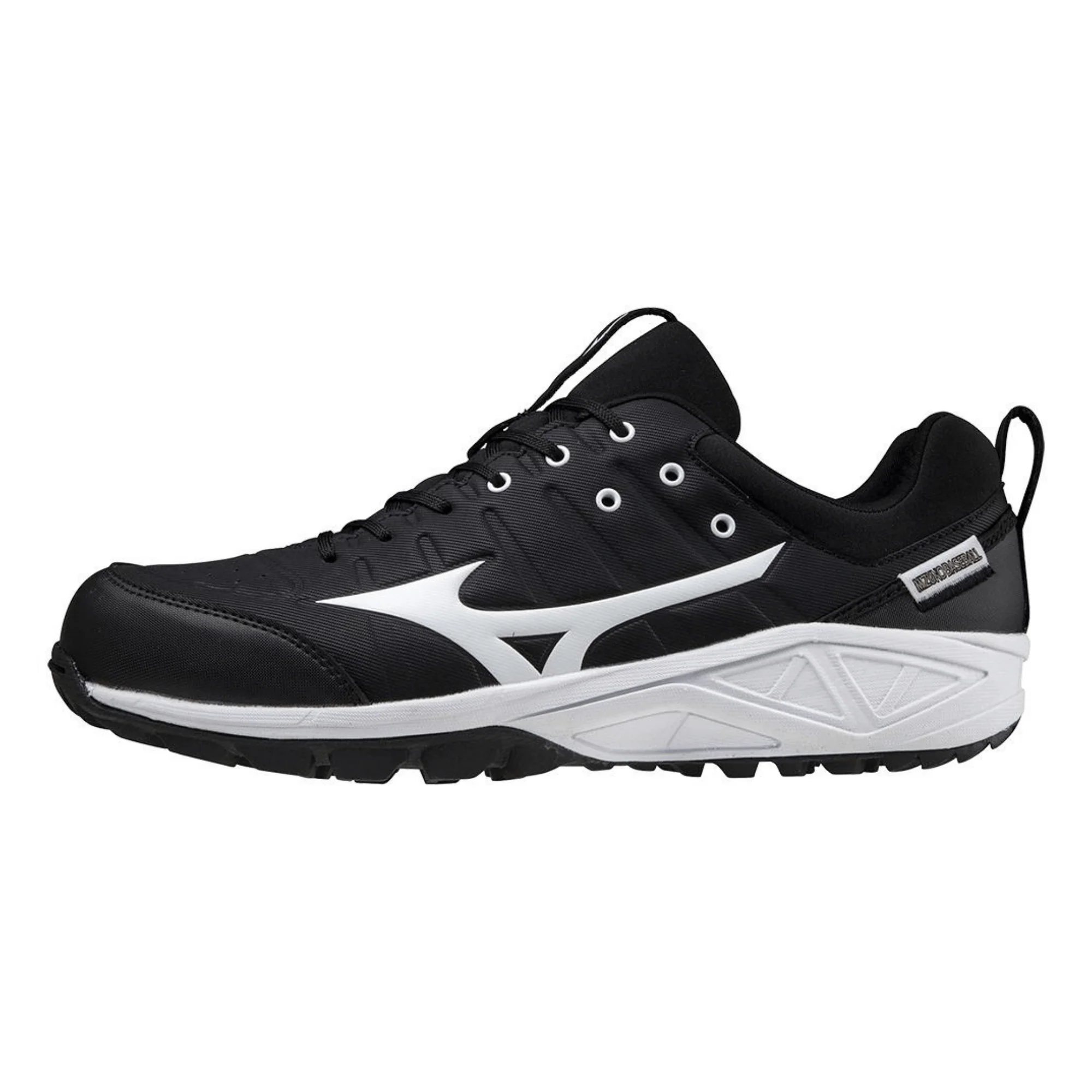 Mizuno Ambition 2 All Surface Low Men's Turf Shoe Black-White - Image 2