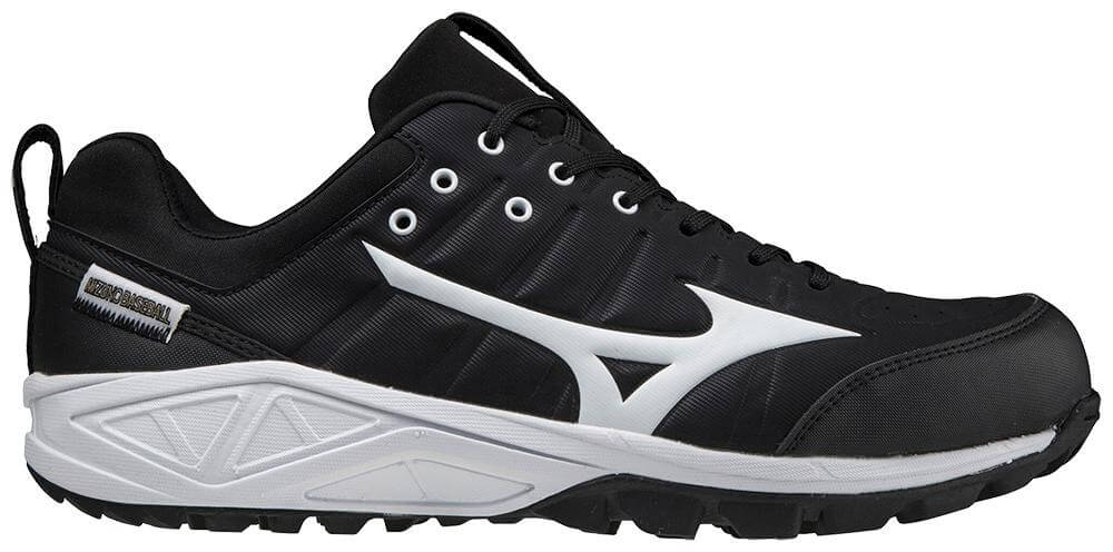 Mizuno Ambition 2 All Surface Low Men's Turf Shoe Black-White - Image 4