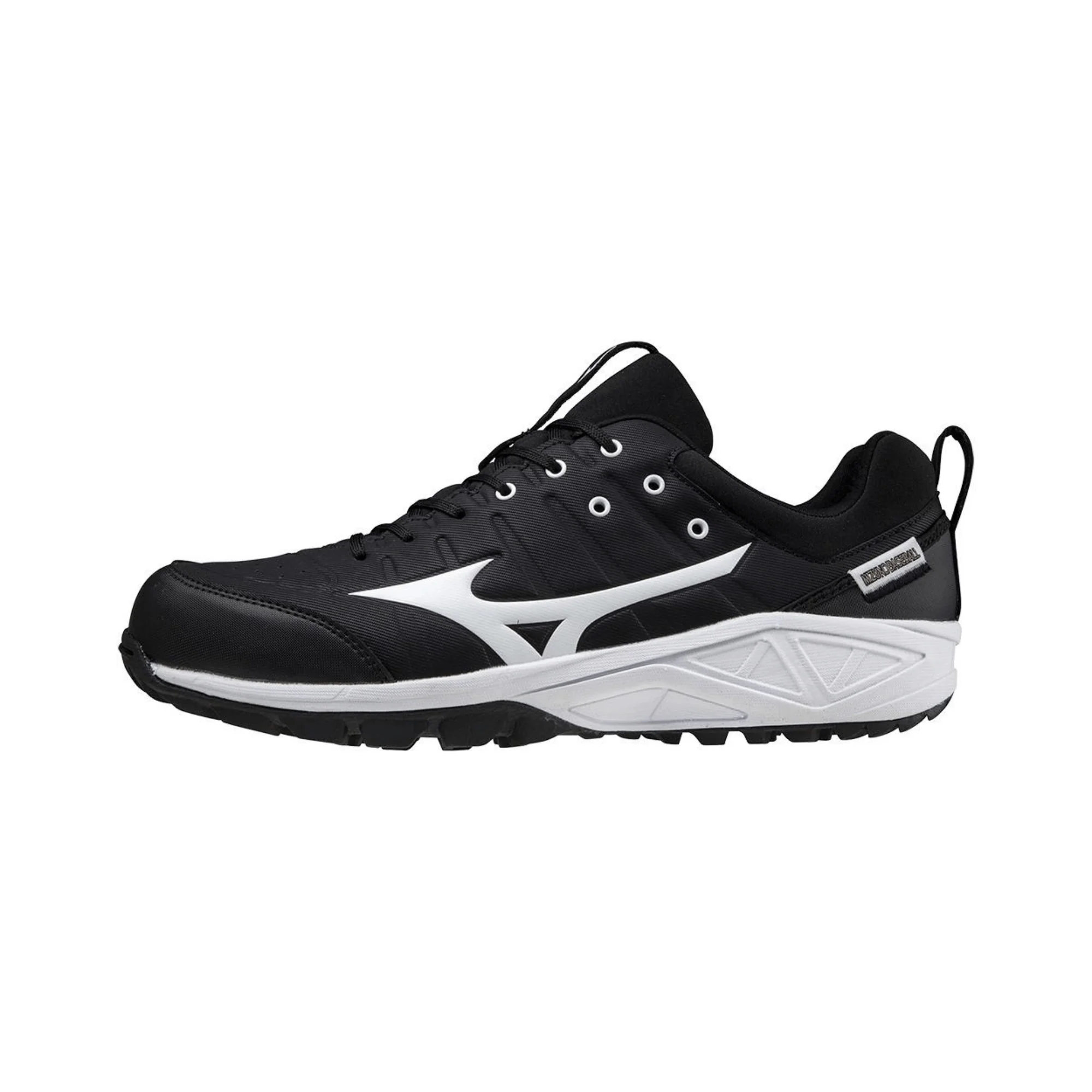 Mizuno Ambition 2 All Surface Low Men's Turf Shoe Black-White - Image 7
