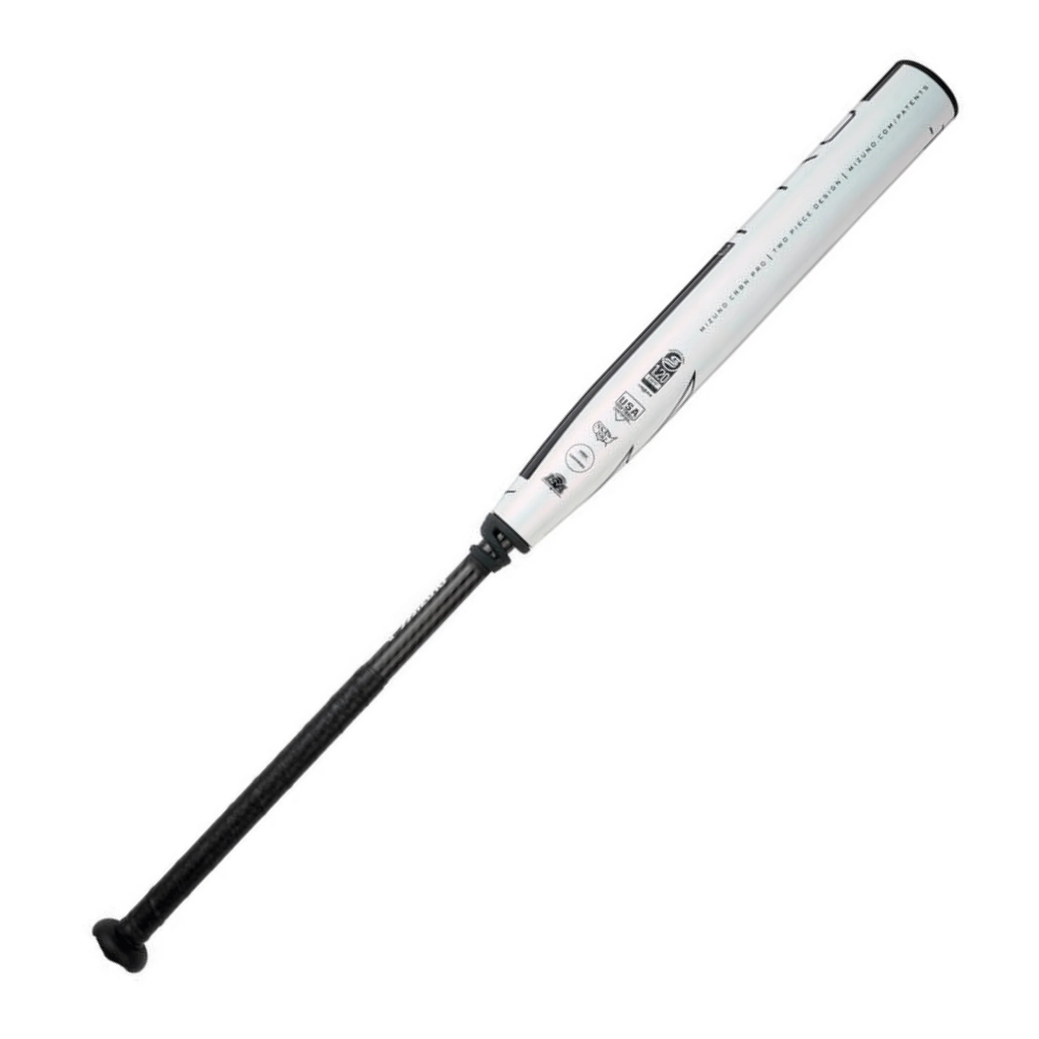 Mizuno CRBN PRO Pearl (-10) Fastpitch Softball Bat - Image 9