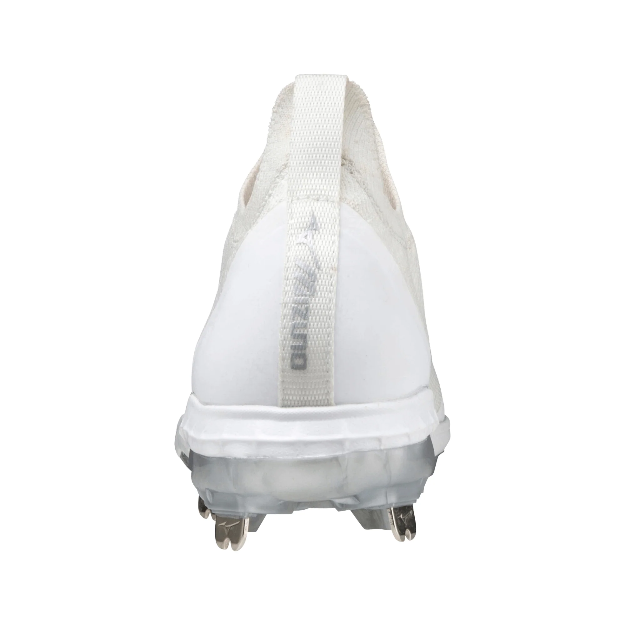 Mizuno Dominant Knit Men’s Metal Baseball Cleat - White - Image 3