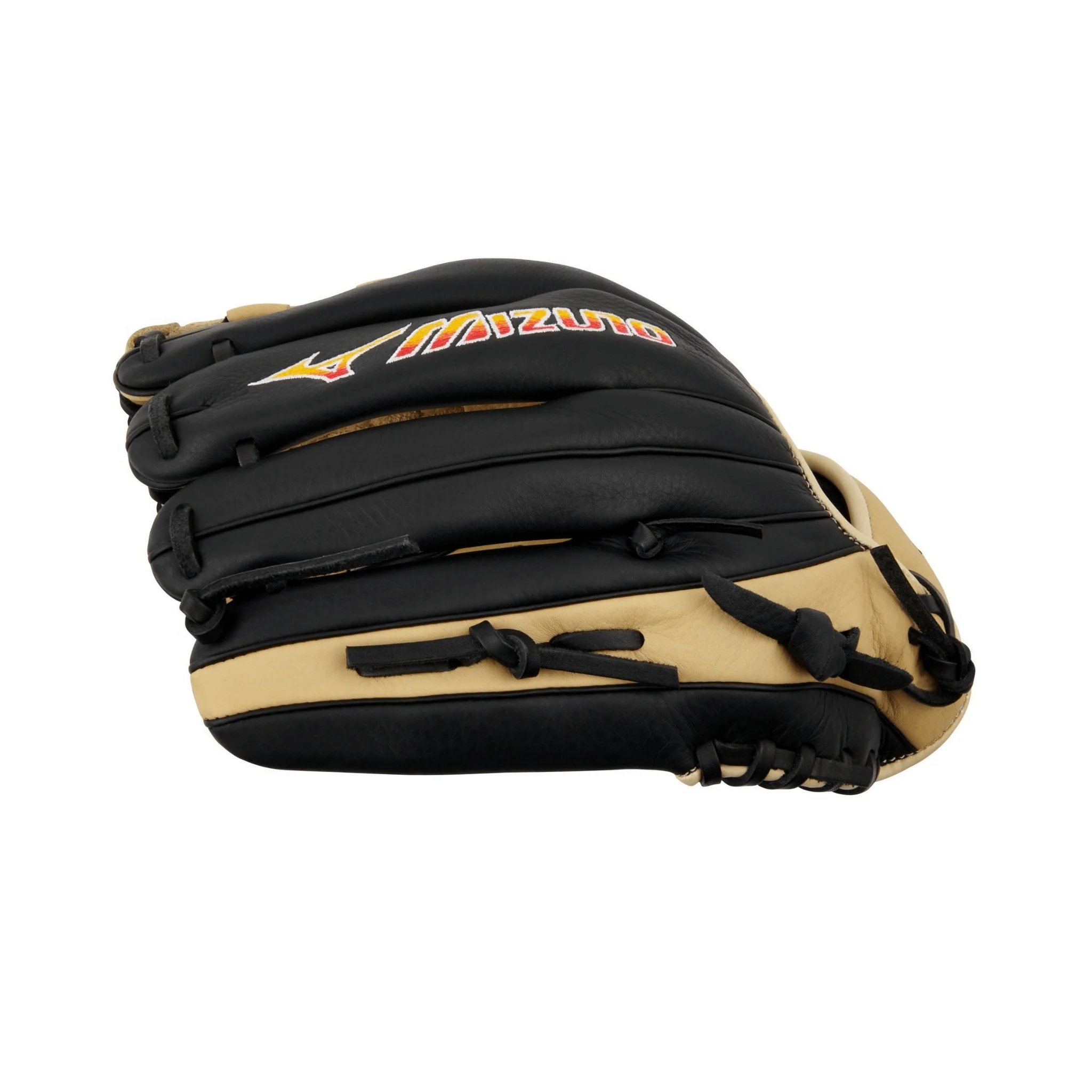Mizuno GFN1200B5 Franchise BB Pitcher Baseball Glove 12" RH Black/Tan - Image 4